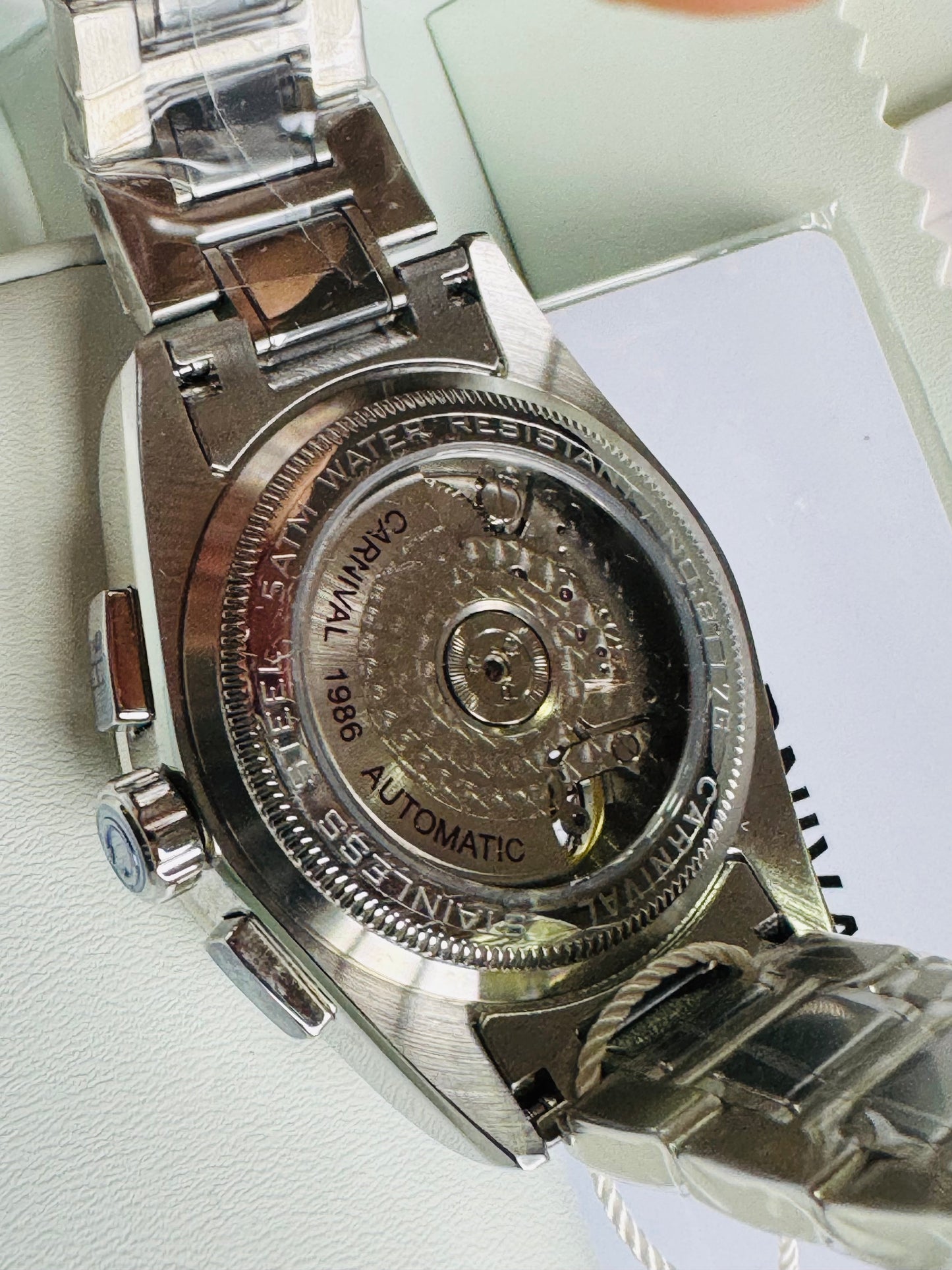 INNOVADOR DISEÑO RELOJ TOURBILLON-AUTOMÁTICO MECÁNICO TUNGSTENO DE LUJO -CRISTAL ZAFIRO-LUMINOSO- ESPECTACULAR BRAZALETE TUNGSTENO DE ALTA CALIDAD!!! MÚLTIPLES COMPLICACIONES-SEMANARIO-MES-FECHADOR-MOVIMIENTO HUECO-DESCARGADOR AUTOMÁTICO DE PRESIÓN- ETC