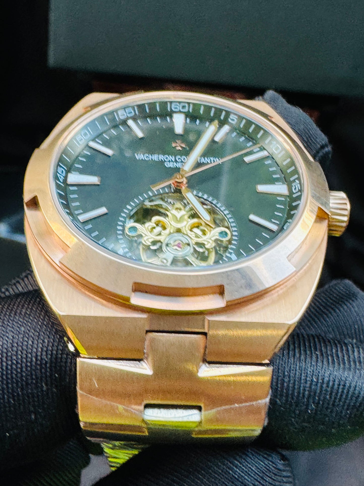 ELEGANTE Y SOFISTICADO DISEÑO RELOJ AUTOMÁTICO VACHERON CONSTANTINE