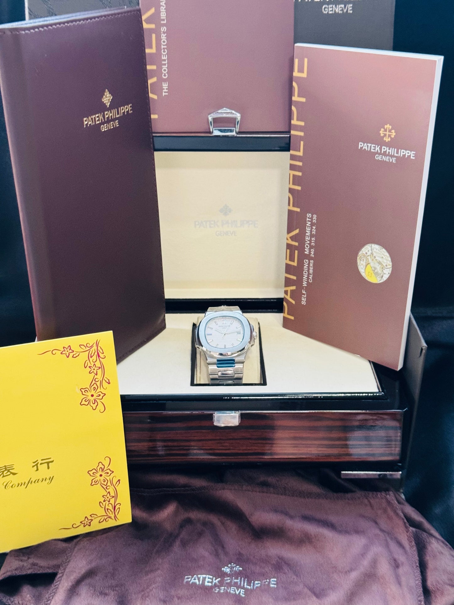 ELEGANCIA TOTAL  RELOJ AUTOMÁTICO PATEK PHILIPPE MULTIPLES COMPLICACIONES!
