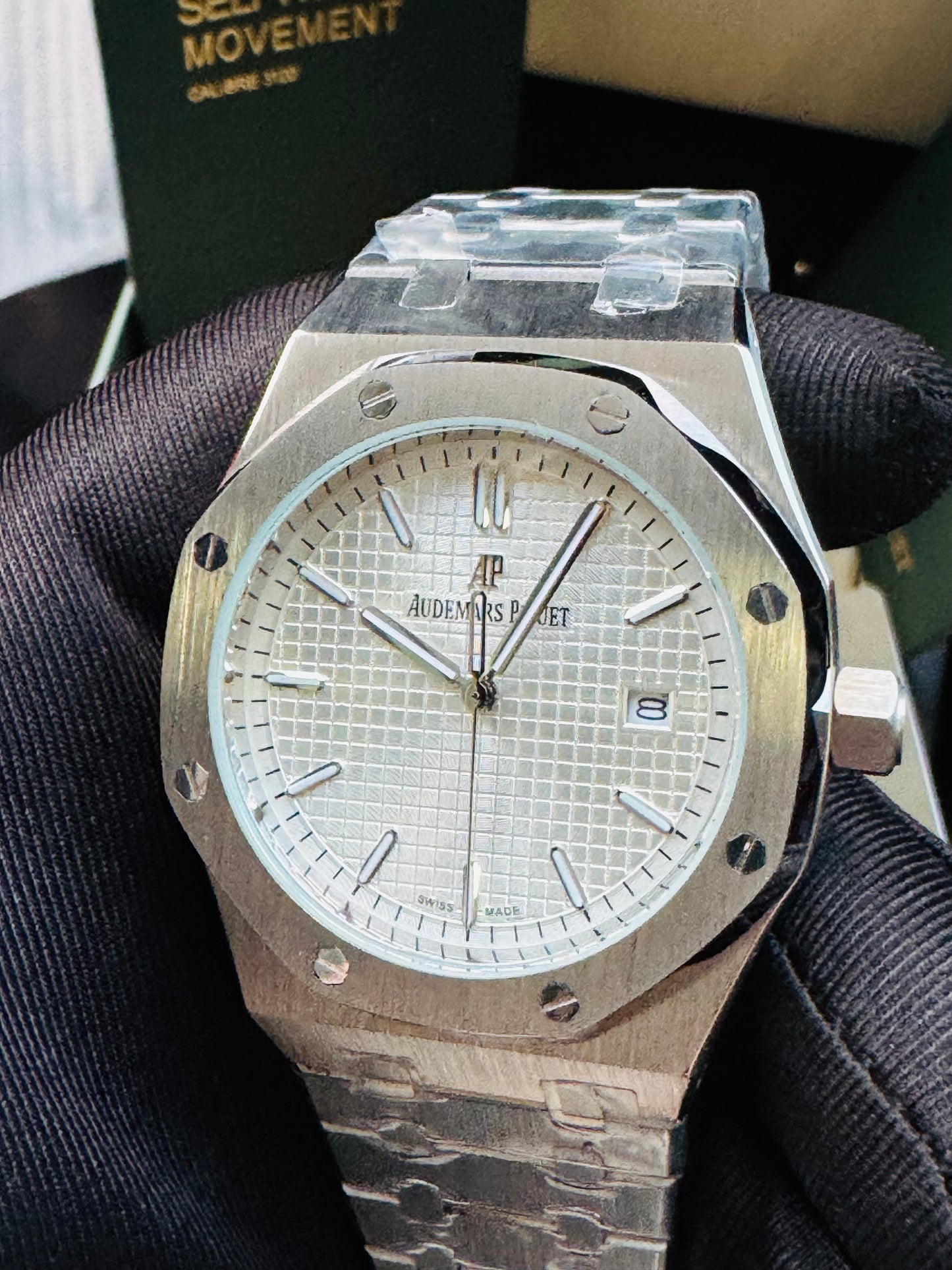 IMPRESIONANTE AUDEMARS PIGUET AUTOMÁTICO MECÁNICO ALTA CALIDAD! ROYAL OAK