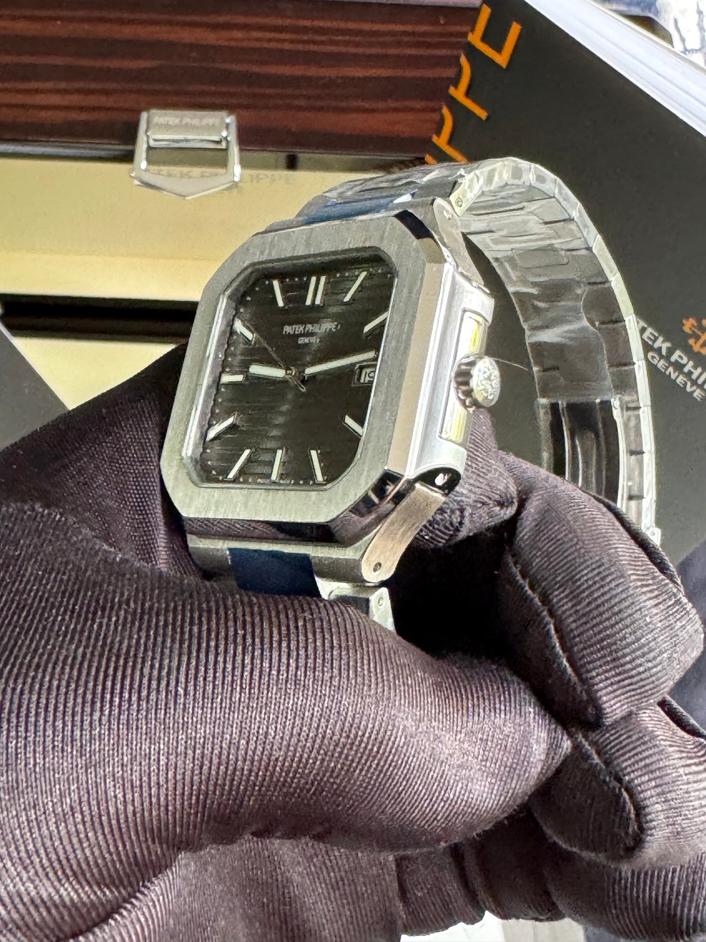 EXCLUSIVO RELOJ PATEK PHILIPPE AUTOMÁTICO- FECHADOR- JOYAS 💎- CRISTAL ZAFIRO- LUMINOSO- ÚLTIMO Y MÁS NUEVO DISEÑO!!!
PRECIO: A TRATAR 

No se hacen Envíos 🚚 

Ventas solo en Cancún 

Información por WHATSAPP 99 81 92 84  65