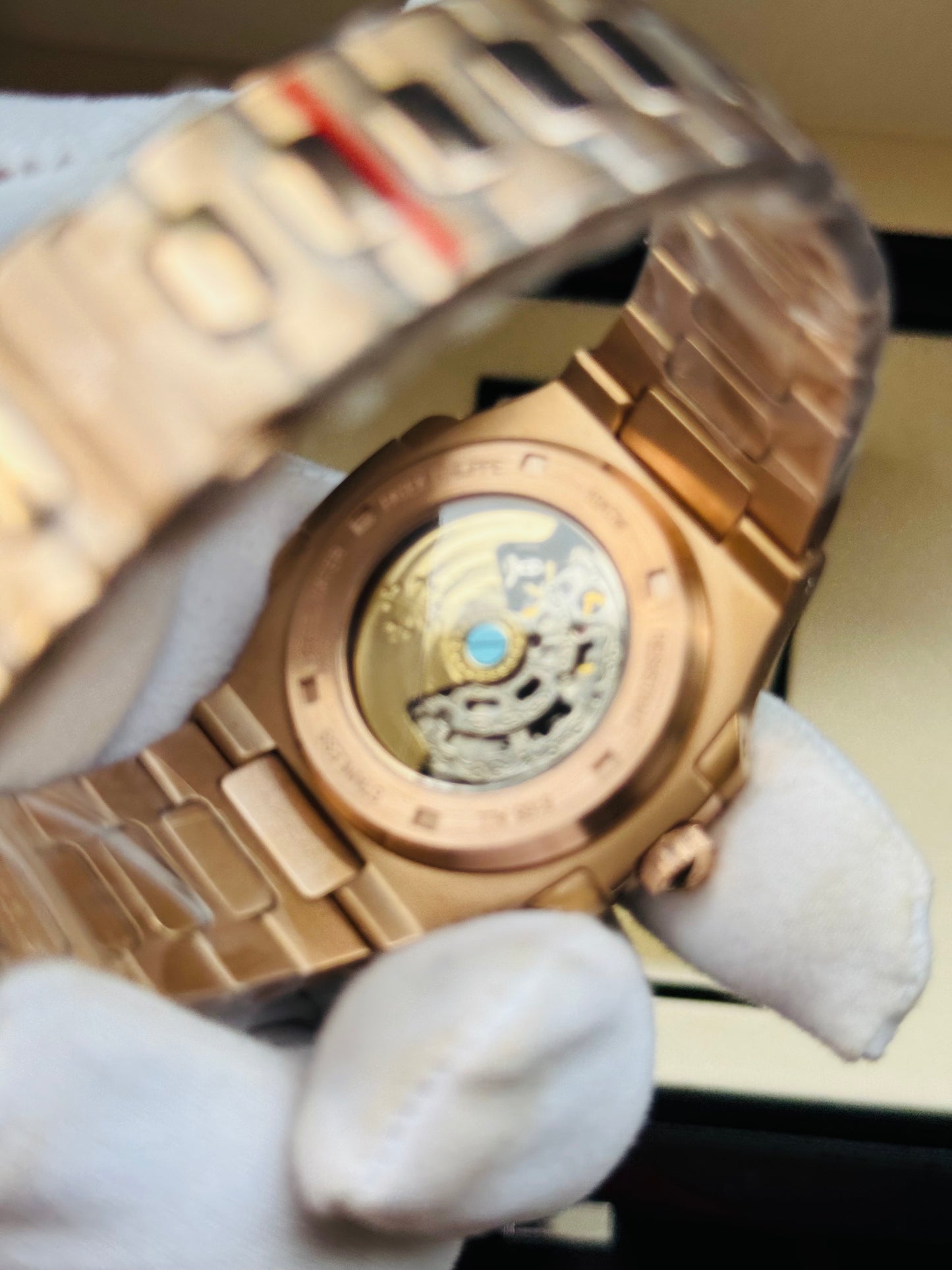 MÁXIMO LUJO RELOJ AUTOMÁTICO MECÁNICO SKELETON PPHILIPPE