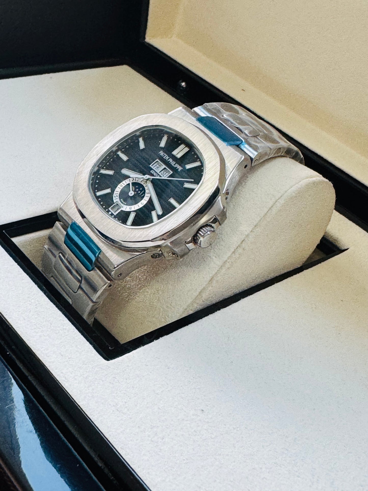 EXCLUSIVO RELOJ AUTOMÁTICO PATEK PHILIPPE MULTIPLES COMPLICACIONES!