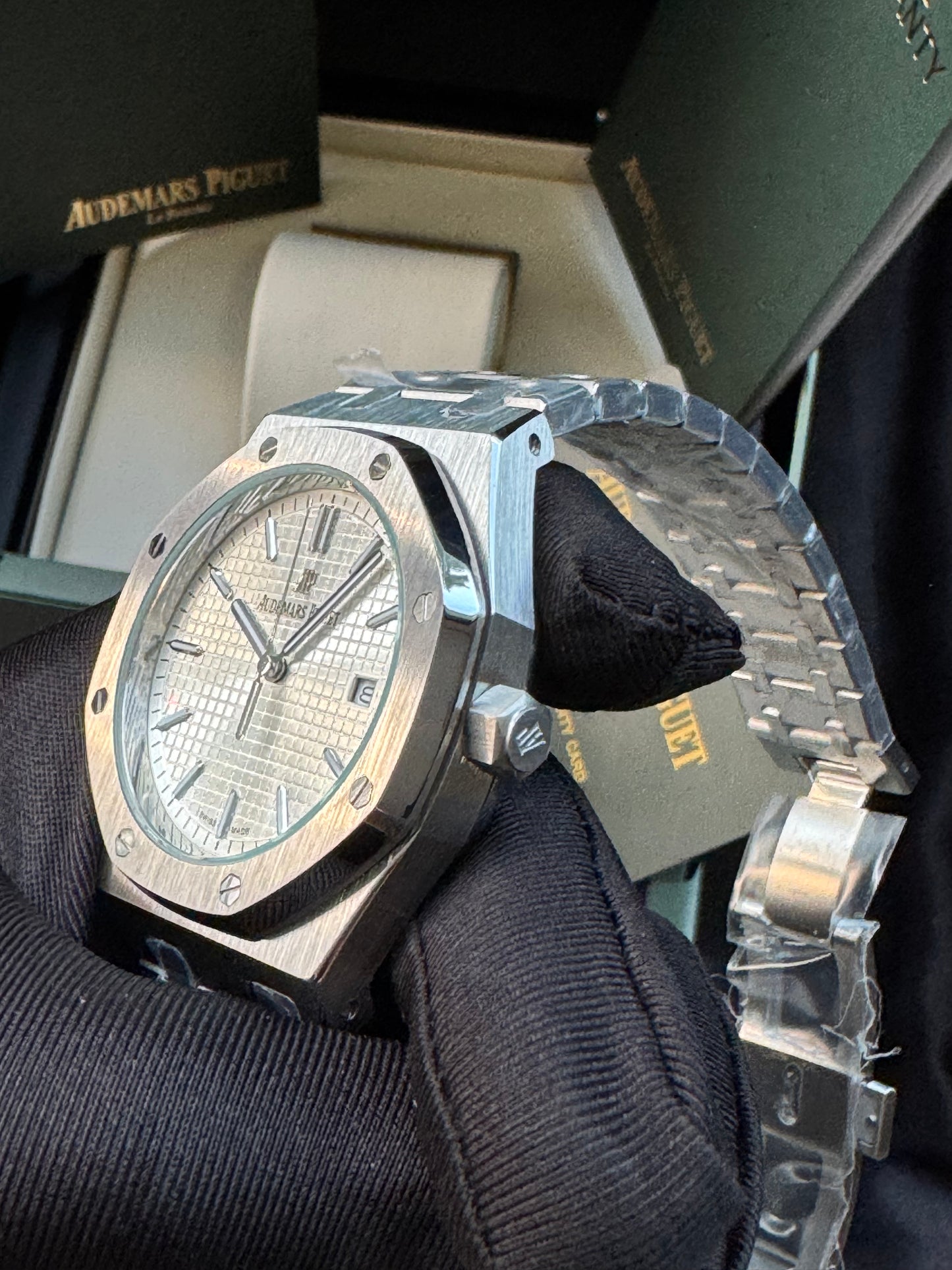 IMPRESIONANTE AUDEMARS PIGUET AUTOMÁTICO MECÁNICO ALTA CALIDAD! ROYAL OAK