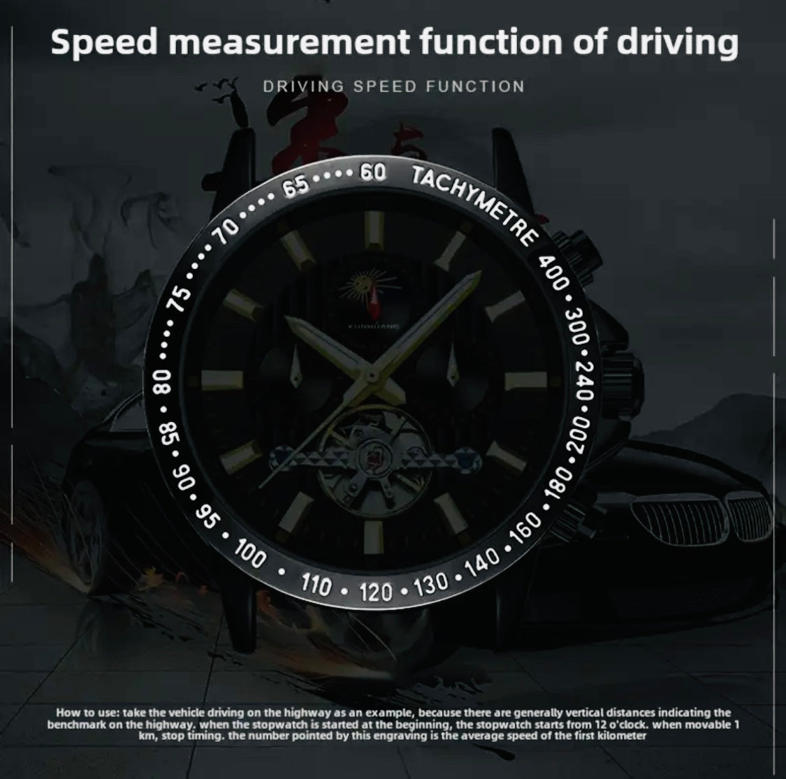 IMPACTANTE DISEÑO!!! RELOJ AUTOMÁTICO MECÁNICO MÚLTIPLES COMPLICACIONES!!! CALENDARIO-FECHADOR-DÍA DE LA SEMANA-50 METROS-DÍA DEL MES-LUMINOSO- DIAL DE VELOCIDAD-ETCÉTERA