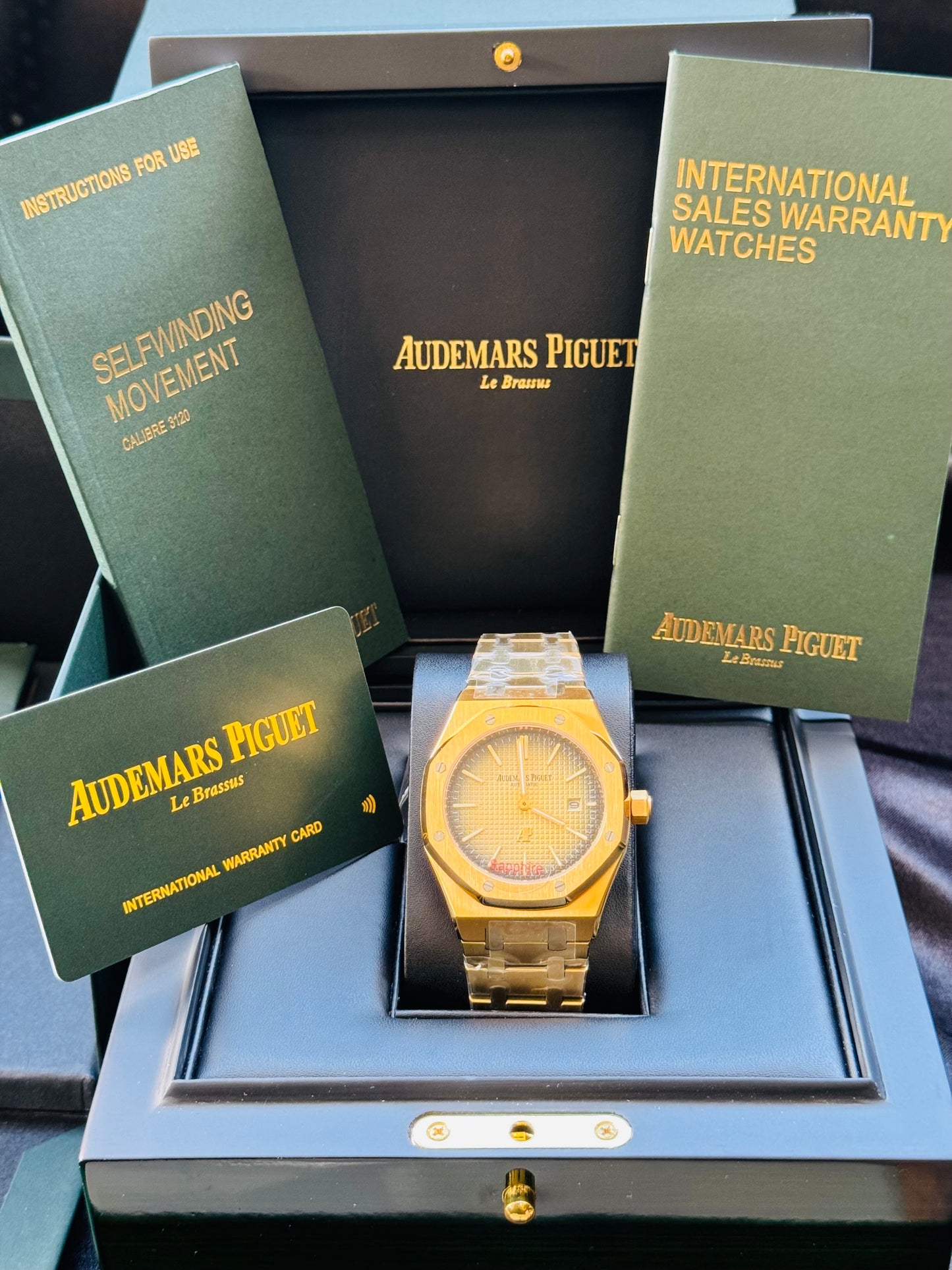 Máximo Lujo Audemars Piguet Royal Oak Automático Mecánico Calidad Máxima 12-A