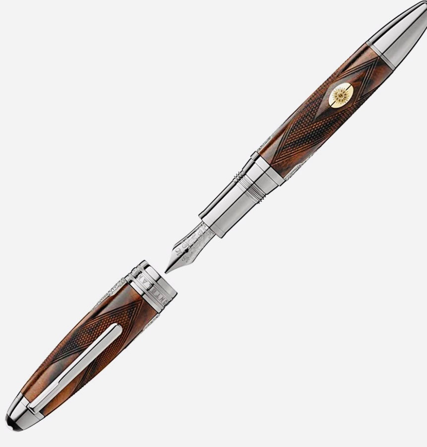 Increíble Pluma Fuente Great Másters James Purdey & Sons Máximo Estilo y Elegancia