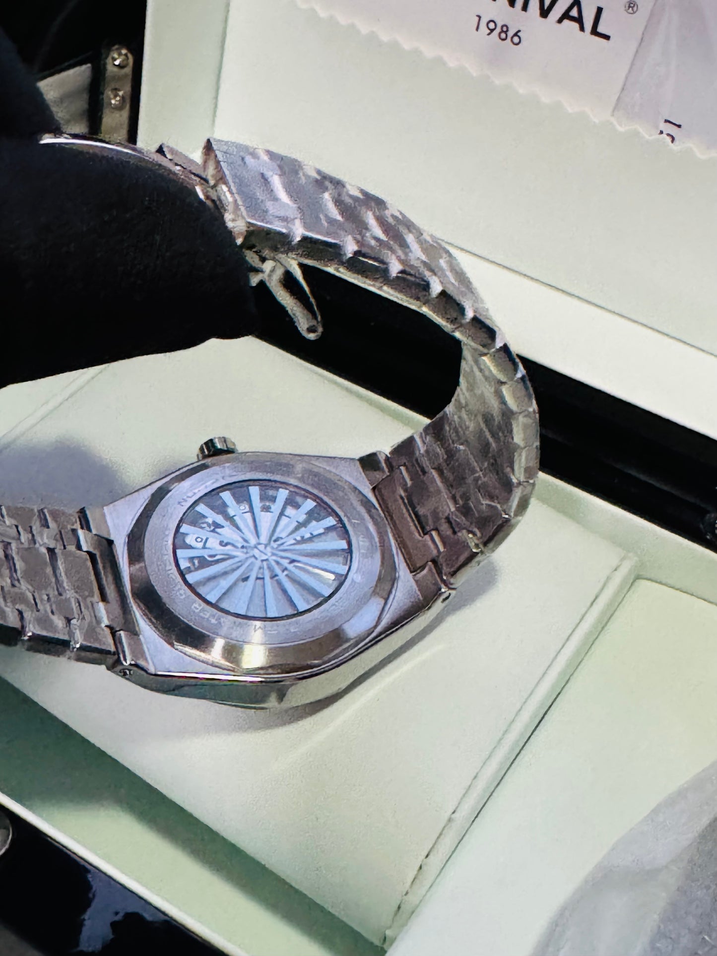 IMPRESIONANTE RELOJ AUTOMÁTICO MECÁNICO I & W CARNIVAL 💯% ORIGINAL
