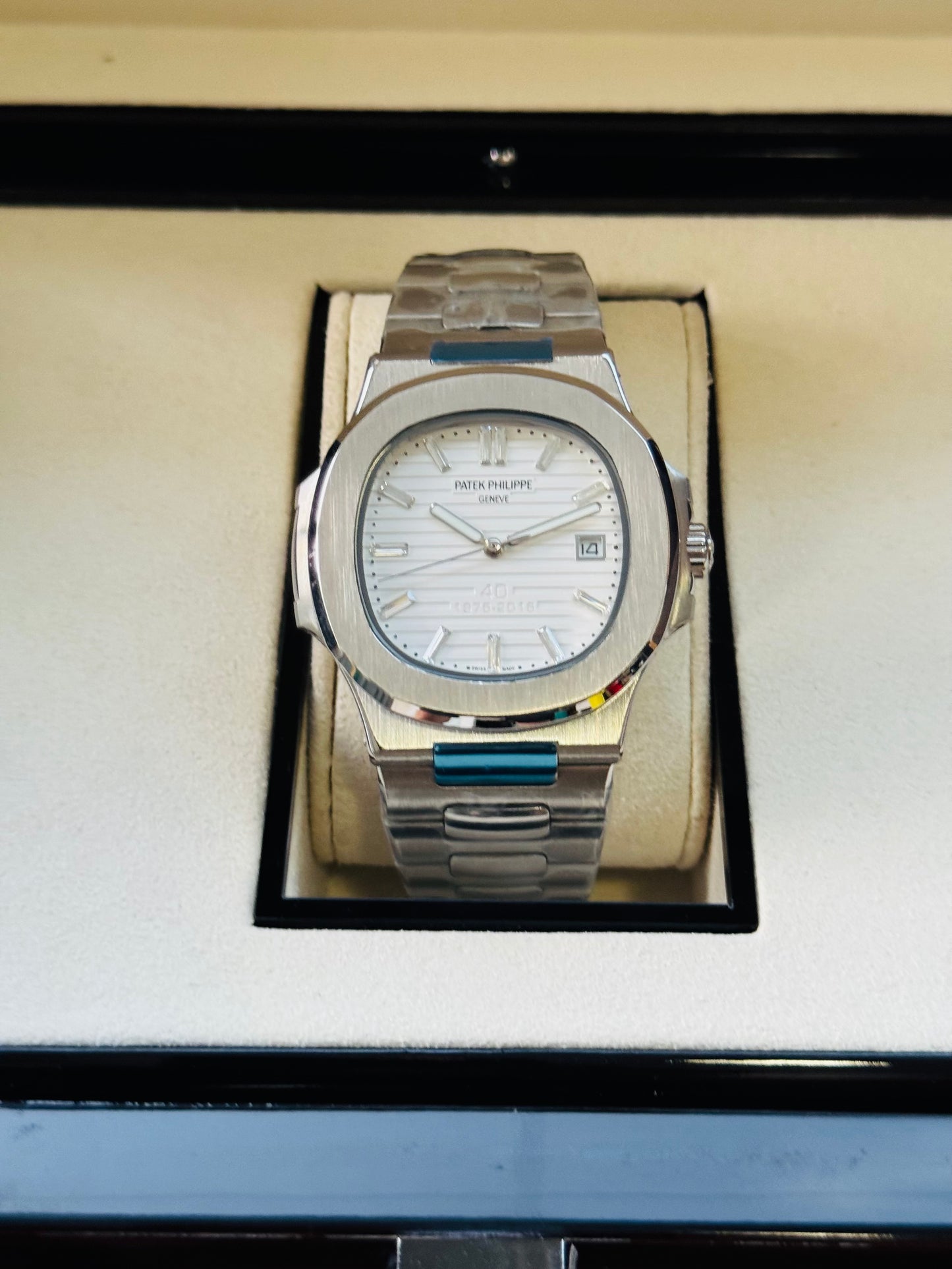 ELEGANCIA TOTAL  RELOJ AUTOMÁTICO PATEK PHILIPPE MULTIPLES COMPLICACIONES!