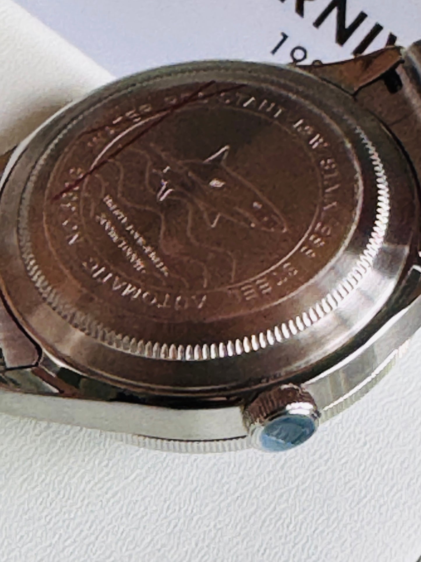 HERMOSO RELOJ AUTOMÁTICO MECÁNICO-BUCEO 1,000 FT-FECHADOR-DÍA SEMANA-CRISTAL ZAFIRO-24 JOYAS 💎-3 ATM -💯% ORIGINAL