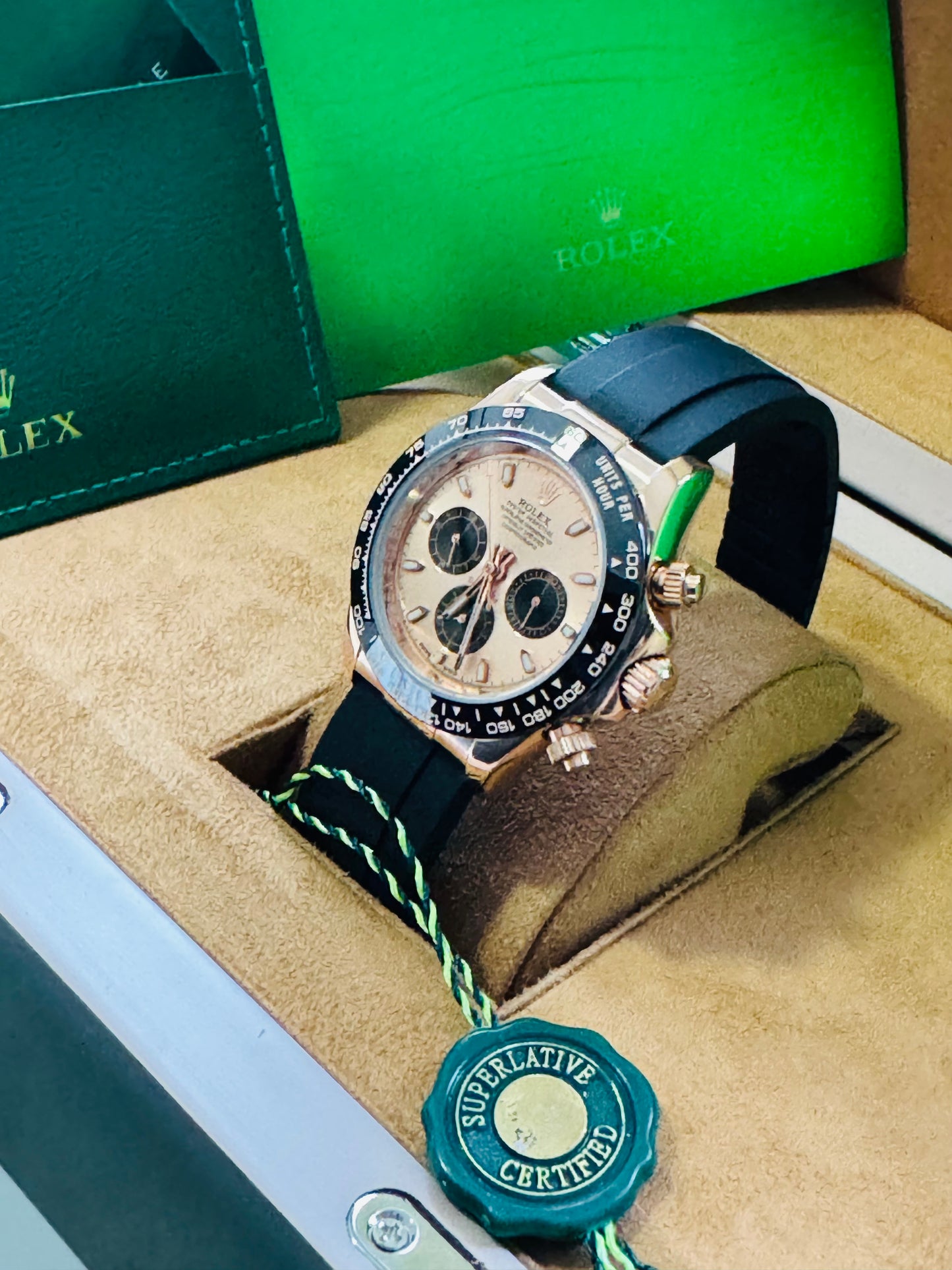 ELEGANTE DAYTONA OYSTER PERPETUAL AUTOMÁTICO MÁXIMO LUJO!