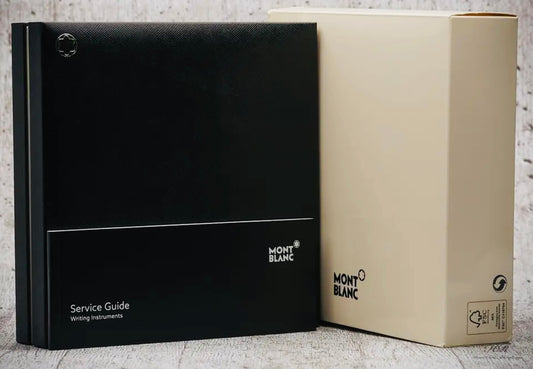 Hermosa y SOLD OUT desde hace Años Montblanc Solitaire Pluma Estilográfica MONT BLANC Geométric LeGrand 18K Mediano- Cajas Etcétera