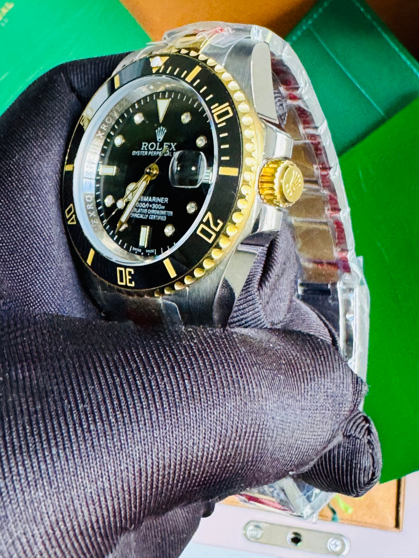 ATEMPORAL ROLEX OYSTER PERPETUAL DATE- CALIDAD Y DISTINCIÓN- FECHADOR - LUMINOSO- CRISTAL ZAFIRO- JOYAS 💎 ETC