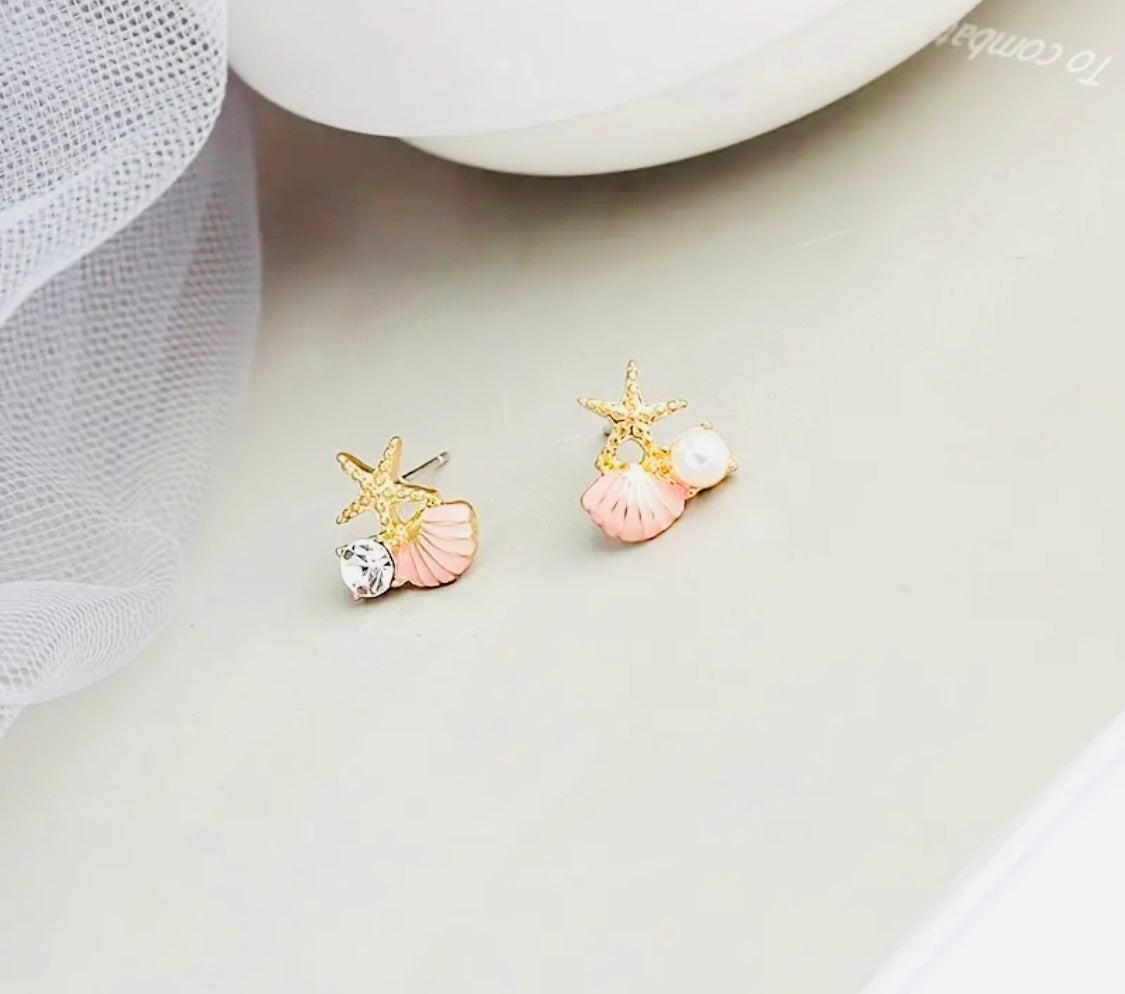 Hermosos Pendientes Motivo Marino- Hipoalergenico- Perfecto para Regalo 🎁