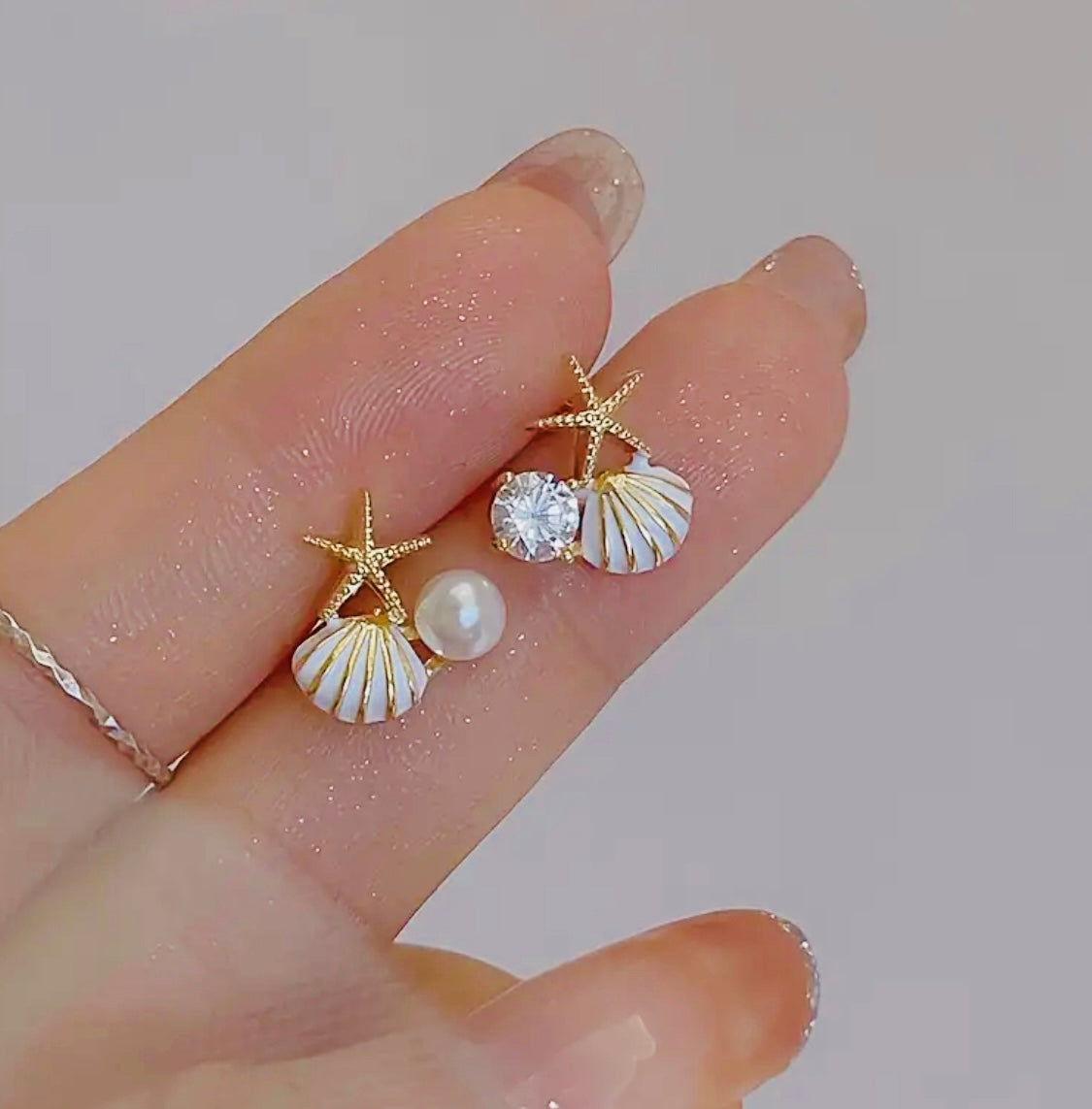 Hermosos Pendientes Motivo Marino- Hipoalergenico- Perfecto para Regalo 🎁