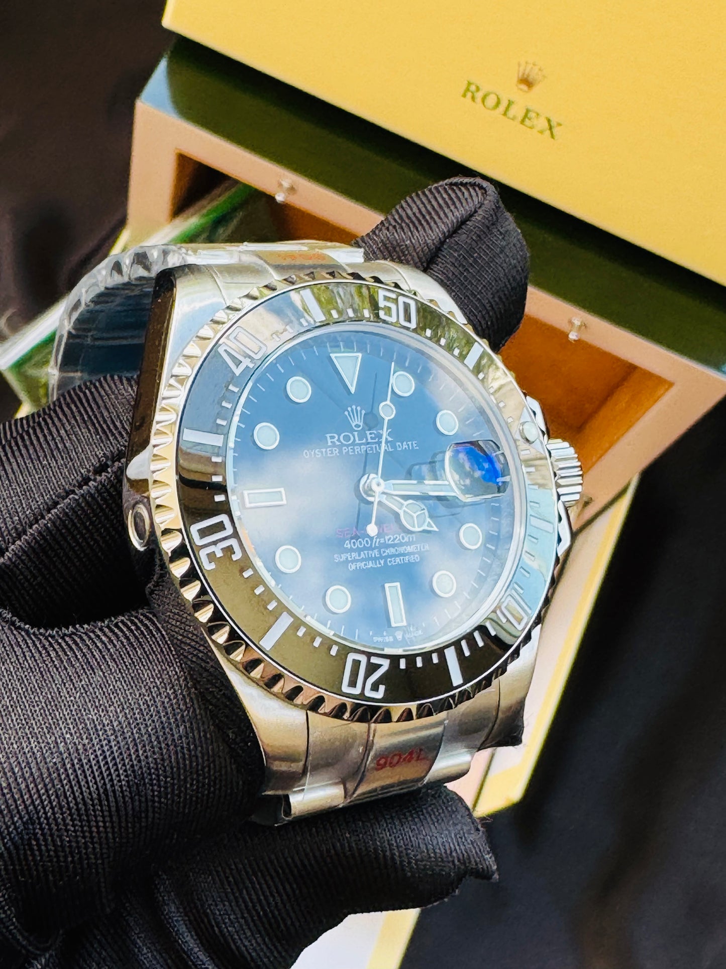 ESPECTACULAR RELOJ ROLEX AUTOMÁTICO SEADWELLER VÁLVULA DE ESCAPE 💨 HERMOSO!!!
