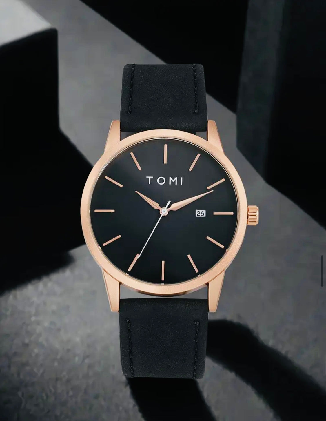 Elegante y Minimalista Reloj TOMI Movimiento de Cuarzo 💯% Original Perfecto para Regalo 🎁