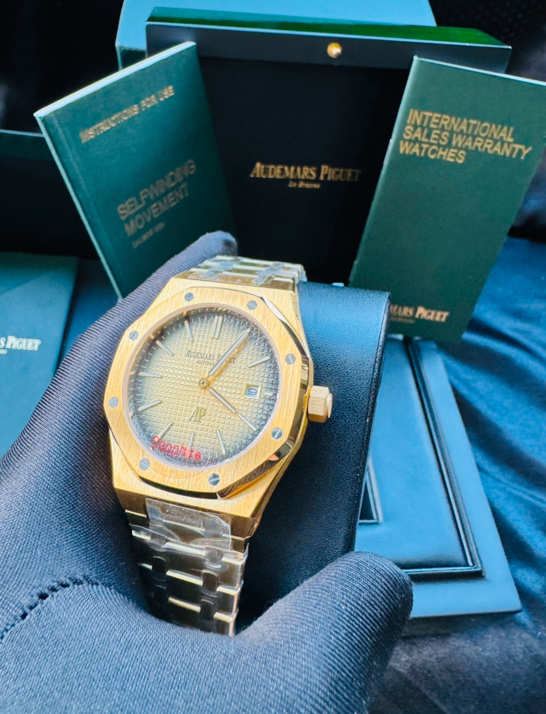 Máximo Lujo Audemars Piguet Royal Oak Automático Mecánico Calidad Máxima 12-A