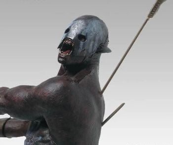 Impresionante  Estatua de Colección - El Señor de los Anillos Uruk-Hai Berserker escala 1/6 Sideshow WETA LOTR Nueva y con sus cajas Originales!