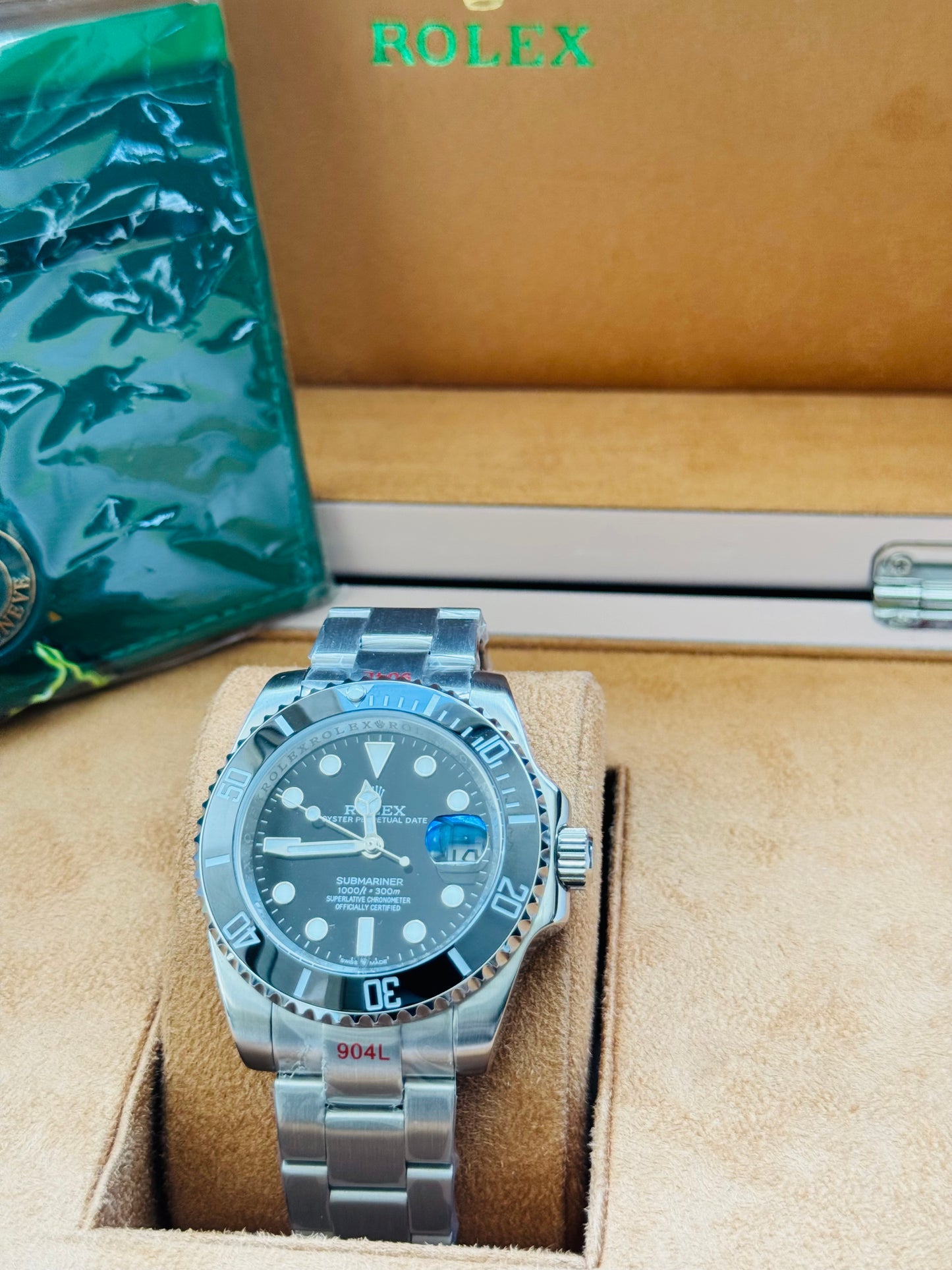 ELEGANTE Y ATEMPORAL ROLEX SUBMARINER AUTOMÁTICO!