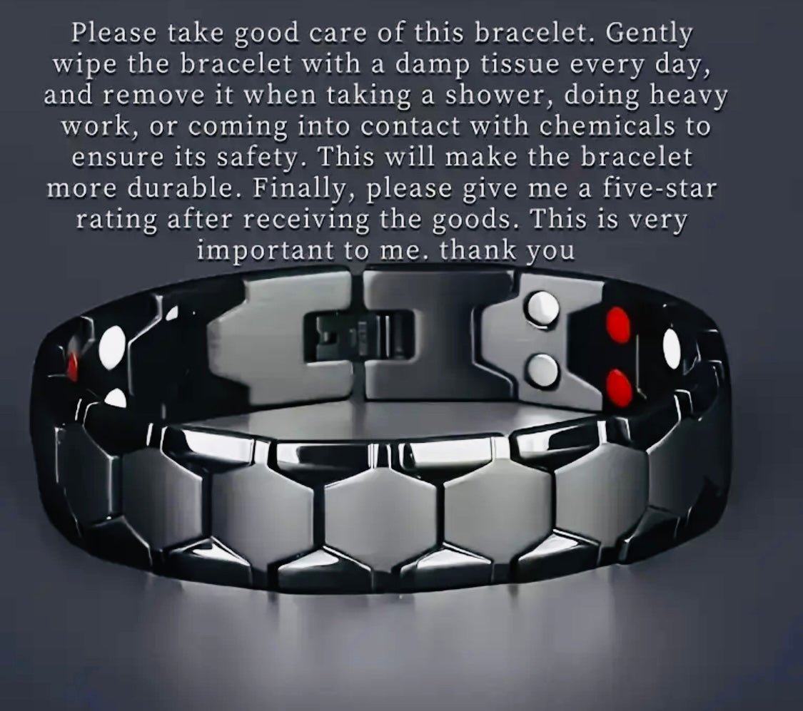 Pulsera Magnética 🧲 Cuide su Salud y Alinee su Energía! Ideal para Regalo 🎁