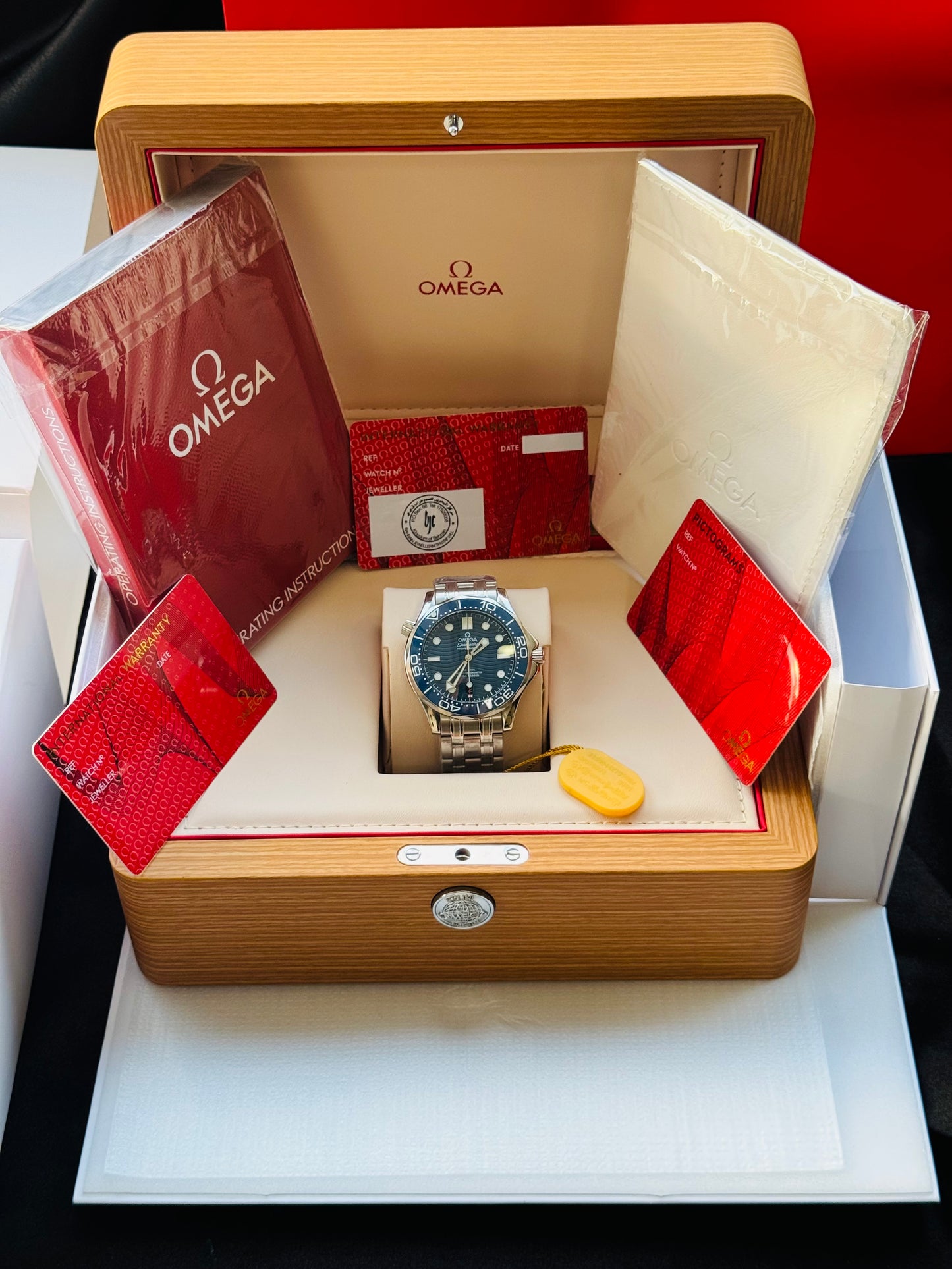 HERMOSO RELOJ OMEGA SEA MASTER AUTOMÁTICO ELEGANTE Y CASUAL!