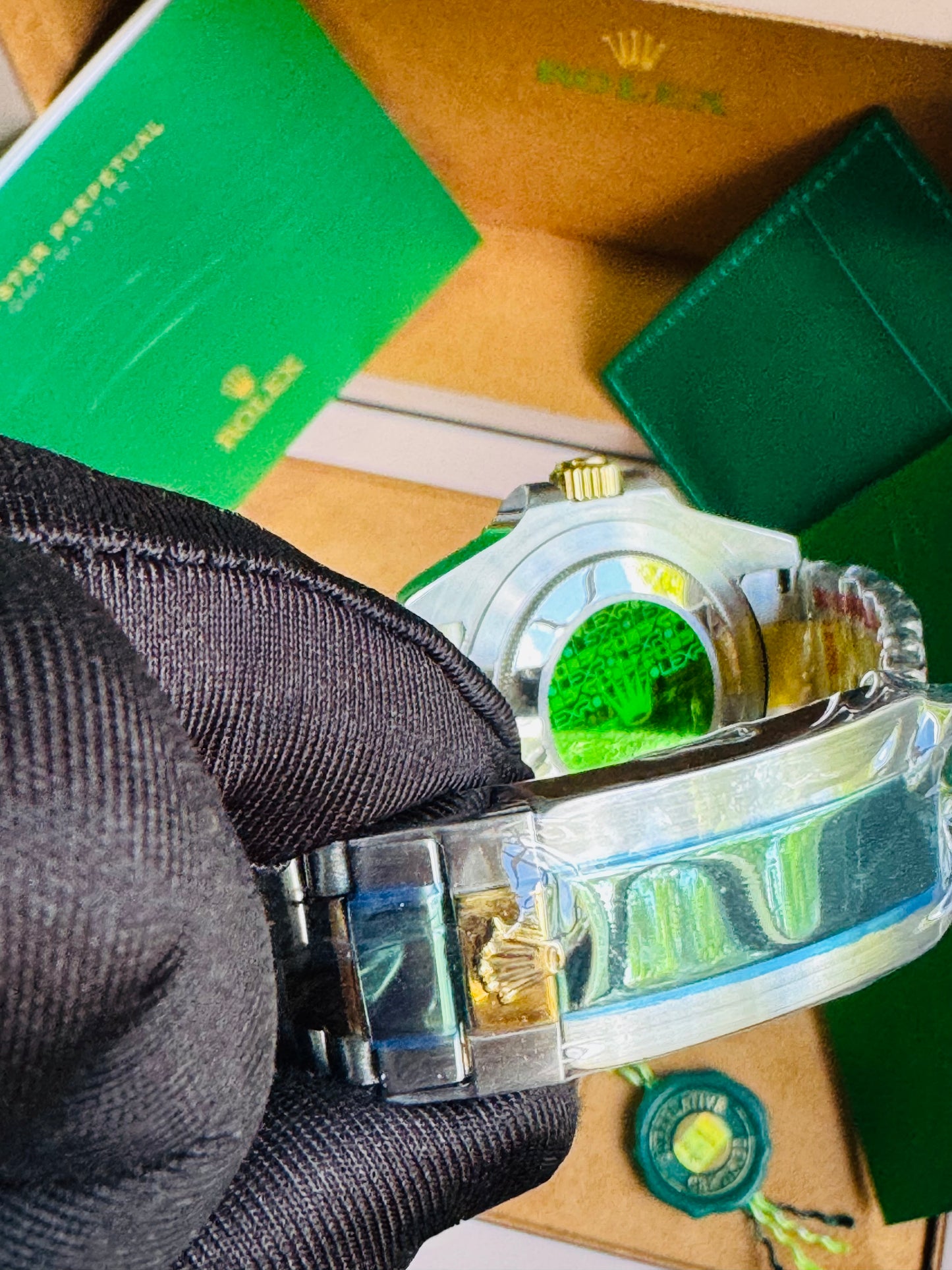 ATEMPORAL ROLEX OYSTER PERPETUAL DATE- CALIDAD Y DISTINCIÓN- FECHADOR - LUMINOSO- CRISTAL ZAFIRO- JOYAS 💎 ETC
