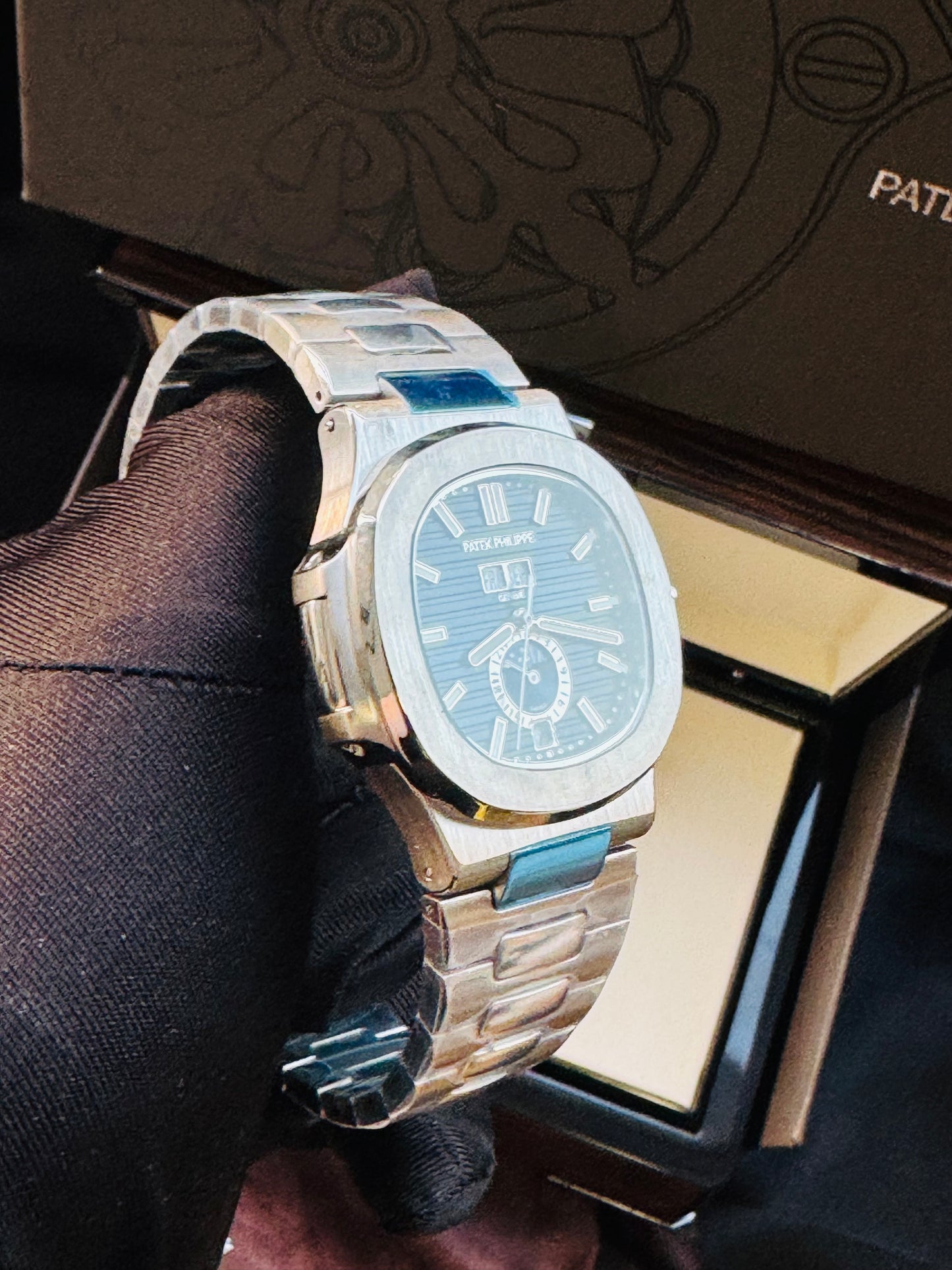 EXCLUSIVO RELOJ AUTOMÁTICO PATEK PHILIPPE MULTIPLES COMPLICACIONES!