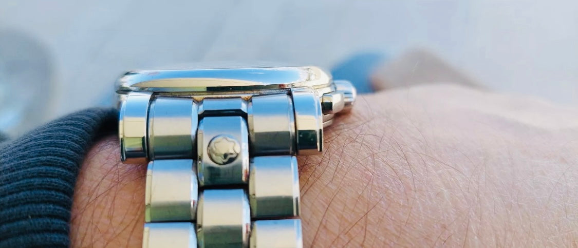RELOJ MONT BLANC

-MEISTERSTUCK

AUTOMÁTICO MECÁNICO

CRISTAL ZAFIRO-

25 JOYAS

MÚLTIPLES COMPLICACIONES -

FECHADOR -

CRONÓMETRO -

CRONOGAFO-

FECHADOR-

CALENDARIO-

DIA DE LA SEMANA-

ETC -100%

ORIGINAL CAJA PAPELES