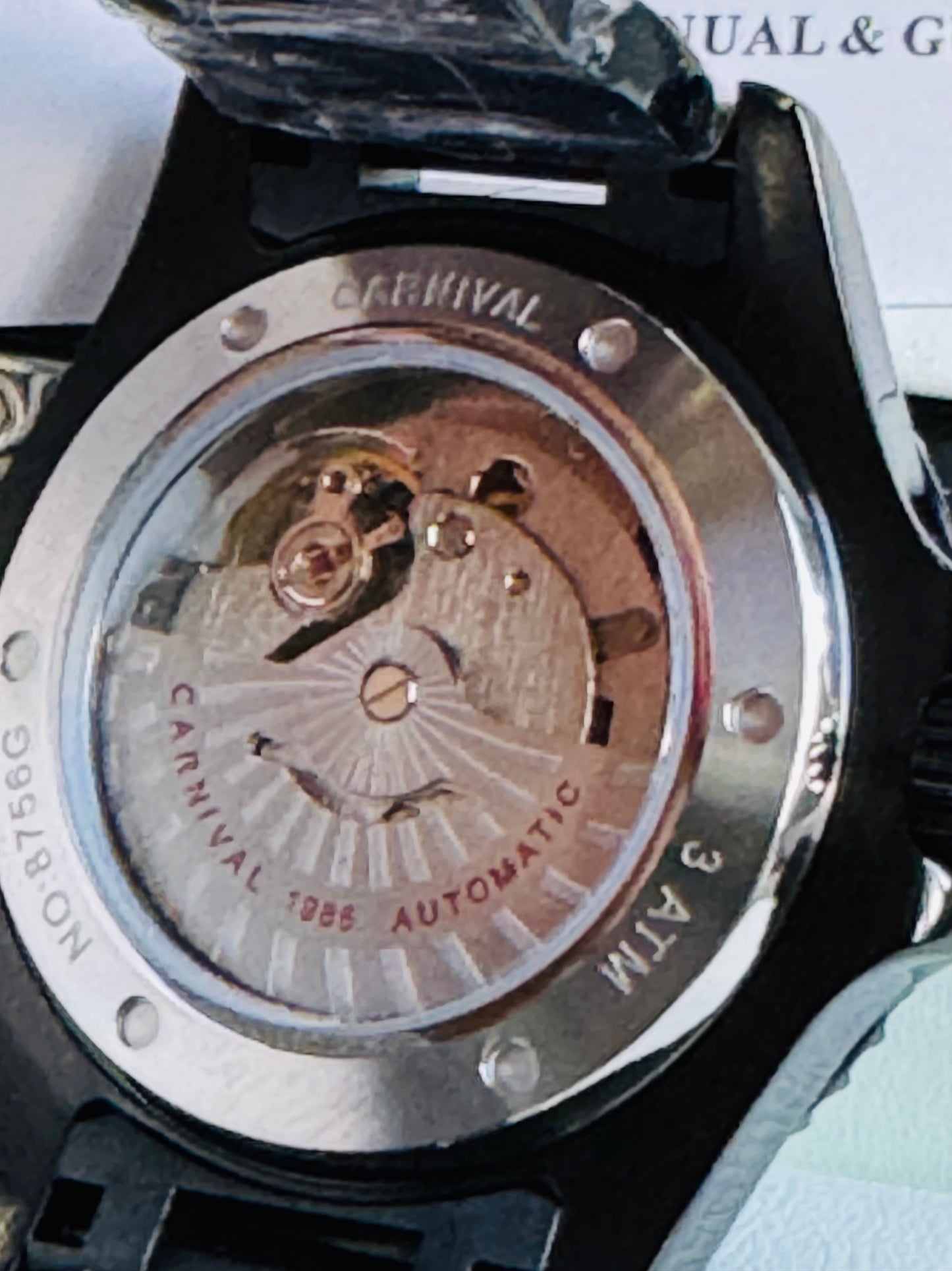 HERMOSO RELOJ AUTOMÁTICOMECÁNICO CRISTAL ZAFIRO-FECHADOR-LUMINOSO-RESISTENCIA AL AGUA-ALTA GAMA- 💯% ORIGINAL