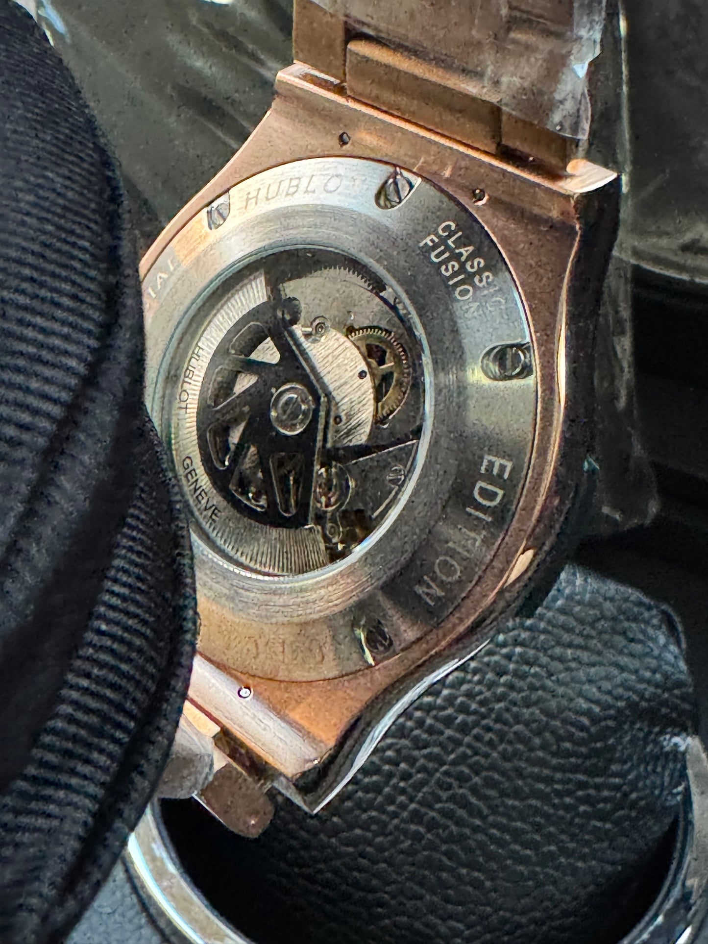 HERMOSO RELOJ HUBLOT AUTOMÁTICO MECÁNICO GRAN PRESENCIA
