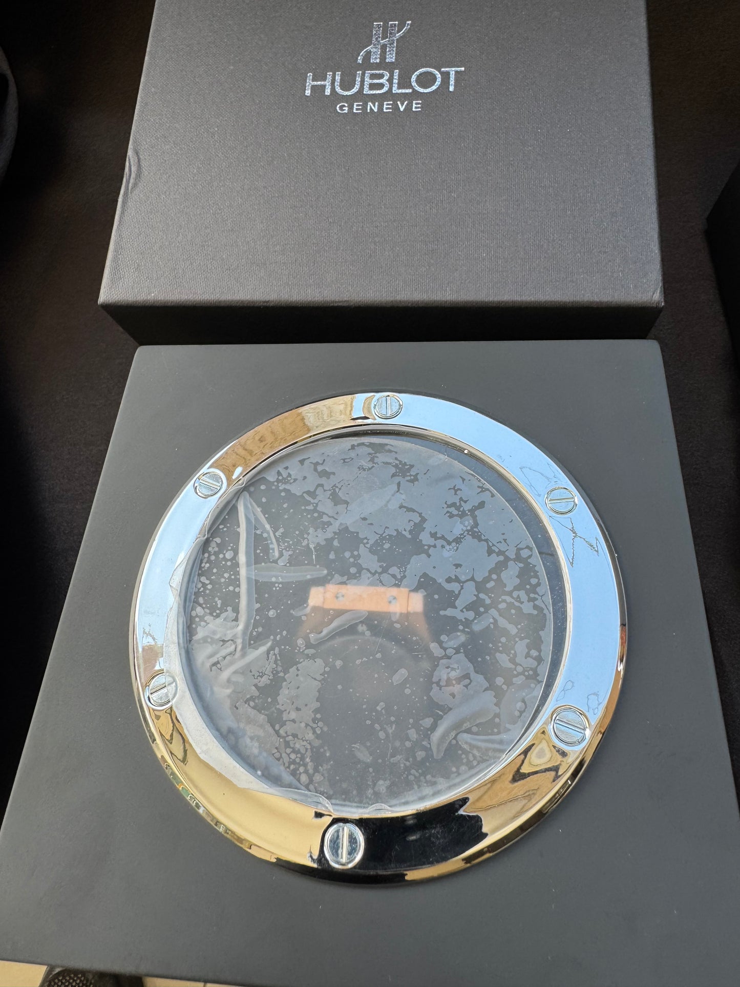 ELEGANTE Y SOFISTICADO DISEÑO RELOJ AUTOMÁTICO MECÁNICO HUBLOT EDICIÓN ESPECIAL CLÁSSIC FUSION!