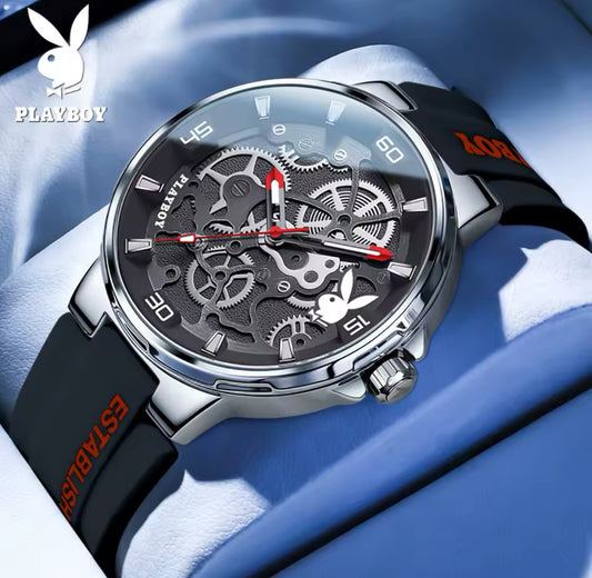PLAYBOY-Reloj de pulsera luminoso para hombre, cronógrafo de cuarzo, informal, resistente al agua, de lujo, de alta calidad 💯% Original 

información por WhatsApp 99 81 92 84 65
Nota: No se hacen Envíos 🚚 
Ventas solo en Cancún 
Nuestro Lema: No somos N