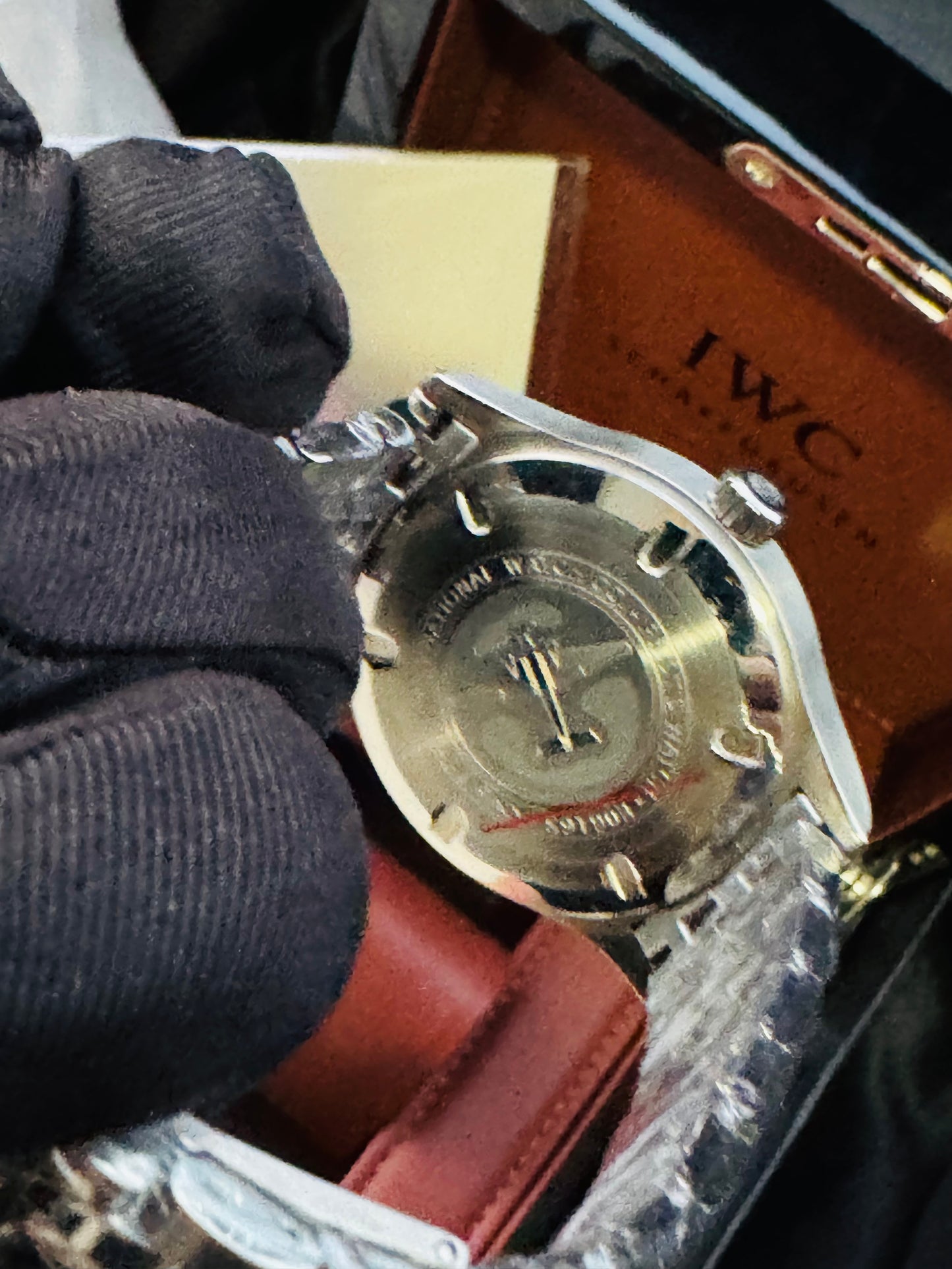 ELEGANTE Y EXCLUSIVO RELOJ AUTOMÁTICO IWC PILOTS WATCH