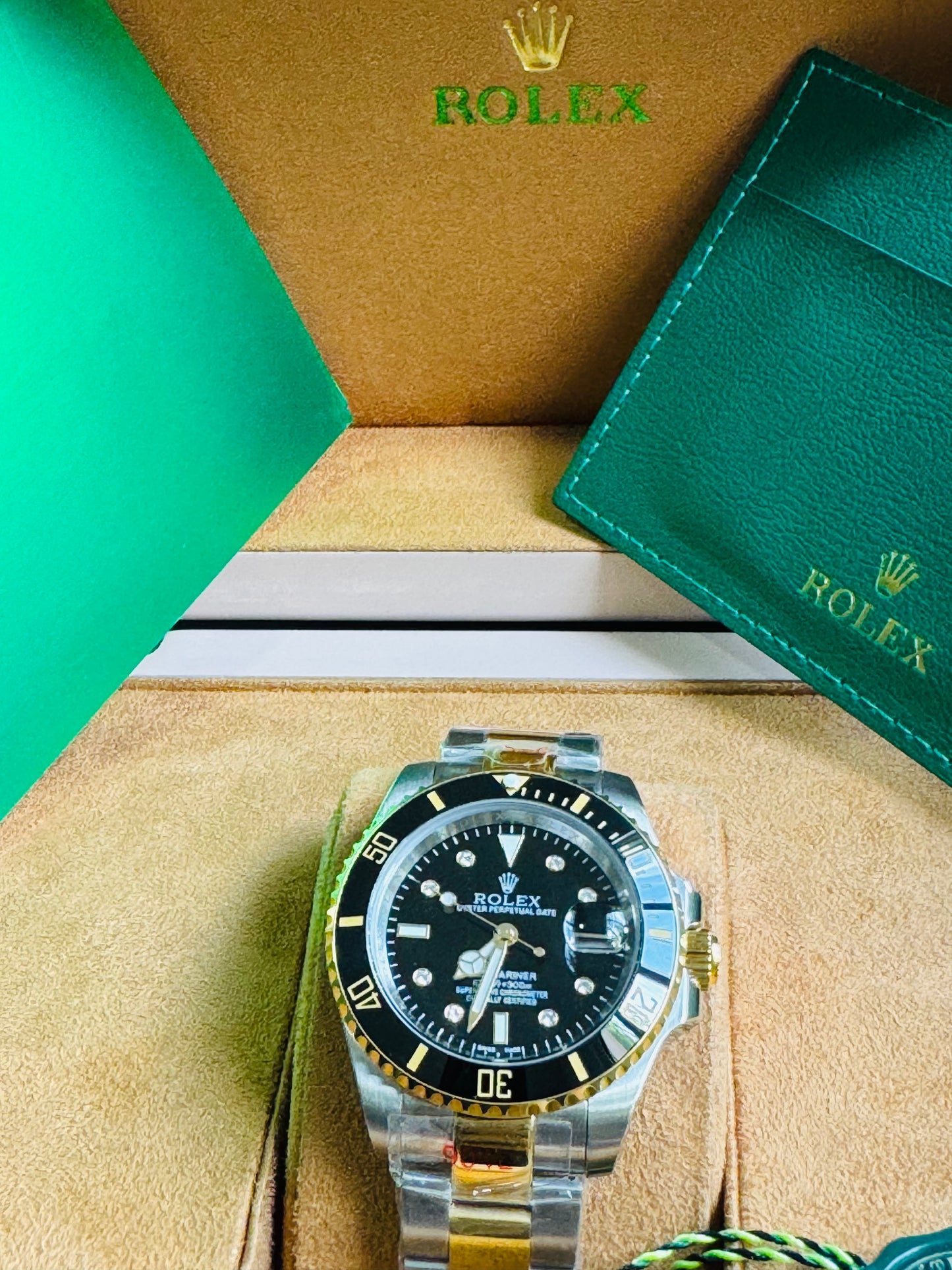 ATEMPORAL ROLEX OYSTER PERPETUAL DATE- CALIDAD Y DISTINCIÓN- FECHADOR - LUMINOSO- CRISTAL ZAFIRO- JOYAS 💎 ETC