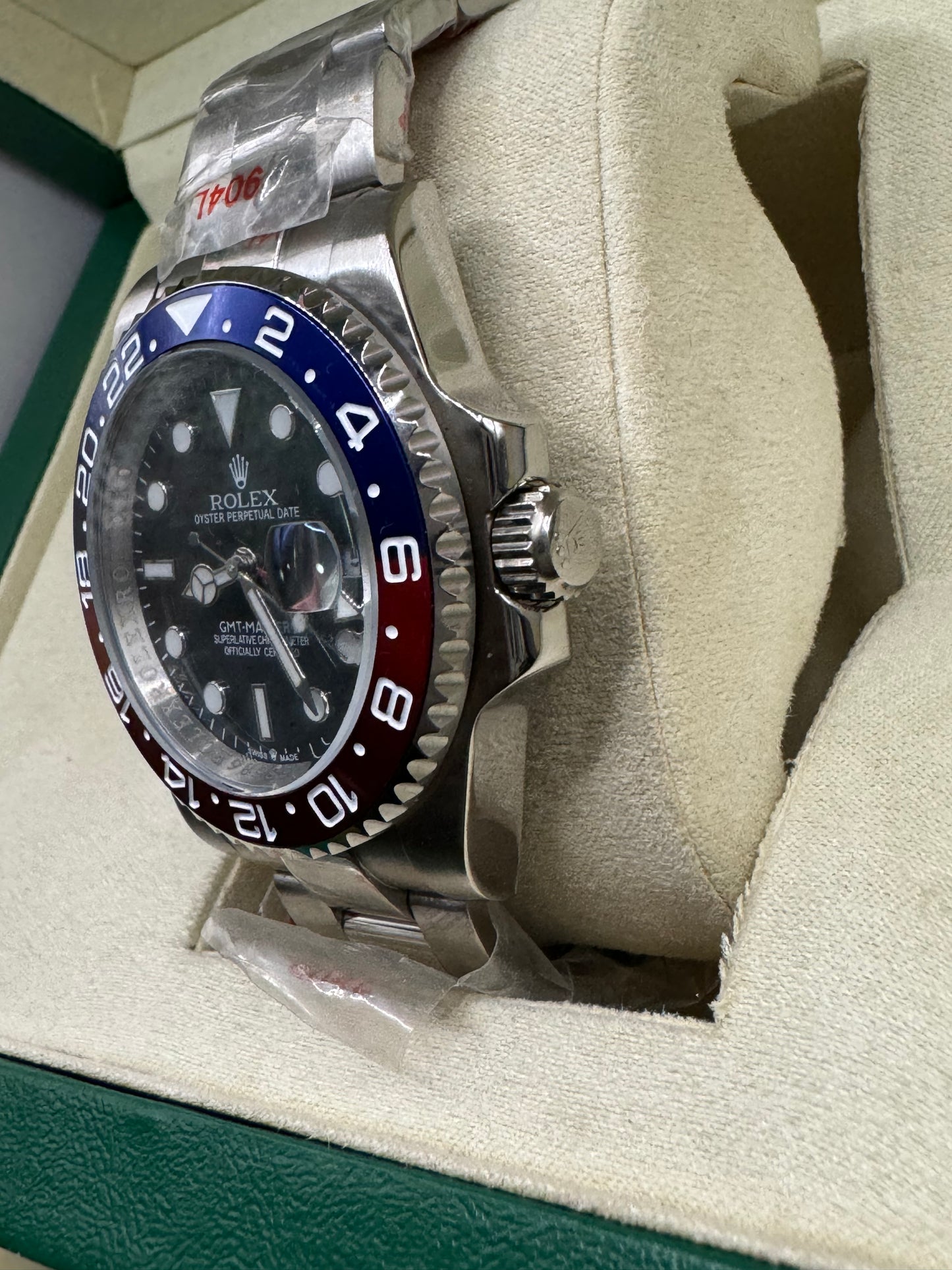 Hermoso Reloj Automático Mecánico GMT- Luminoso- Fechador ETC! Favor de Pedir información por WhatsApp al 99 81 92 84 65