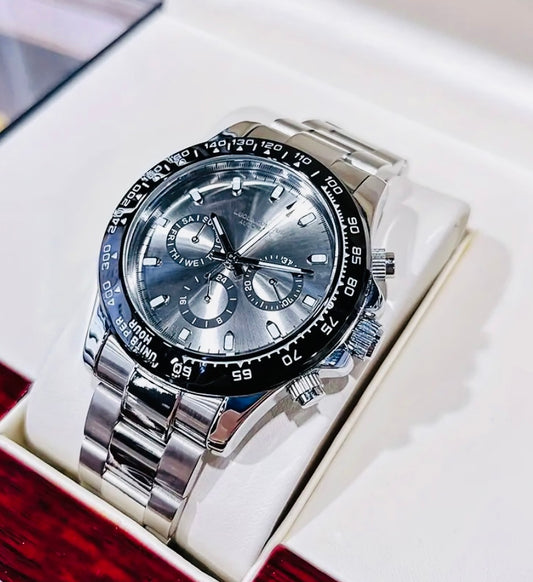 Hermoso Reloj Automático Mecánico Multifuncional Gran Calidad y Diseño 💯% Original Disponible en Carátula Gris y Negra!