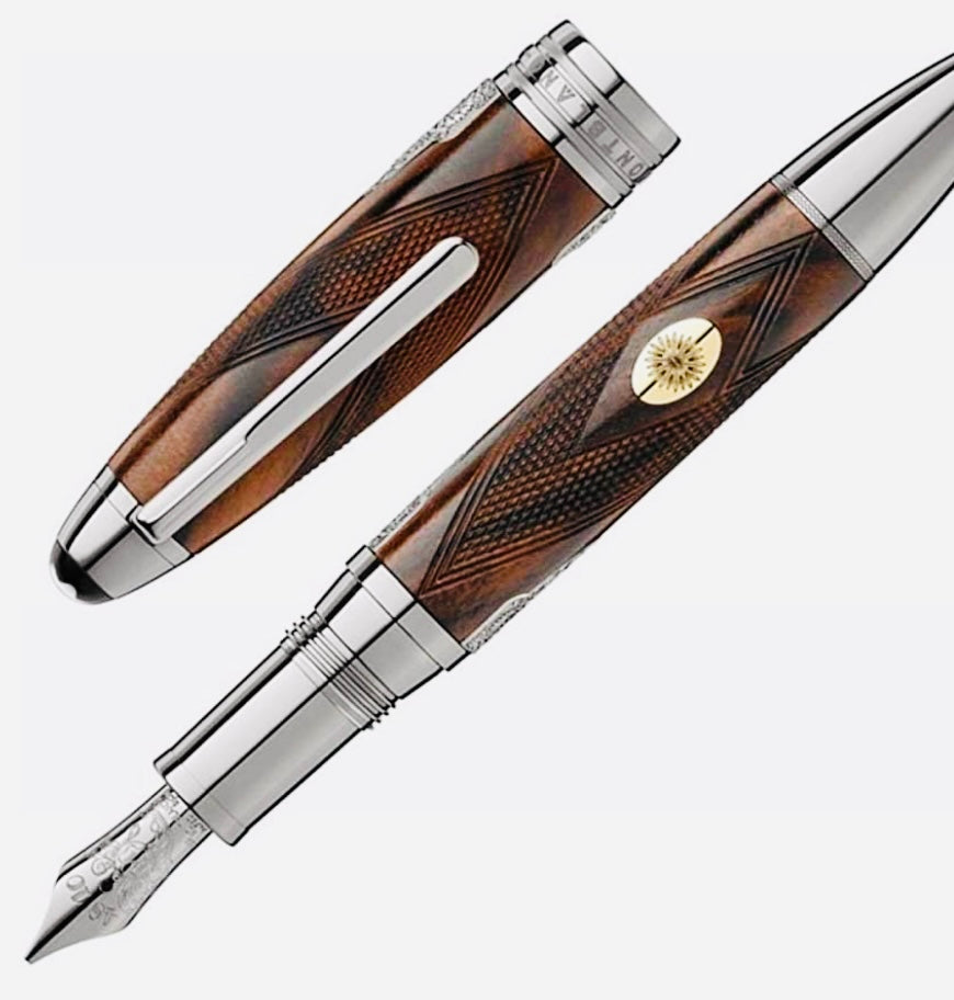 Increíble Pluma Fuente Great Másters James Purdey & Sons Máximo Estilo y Elegancia