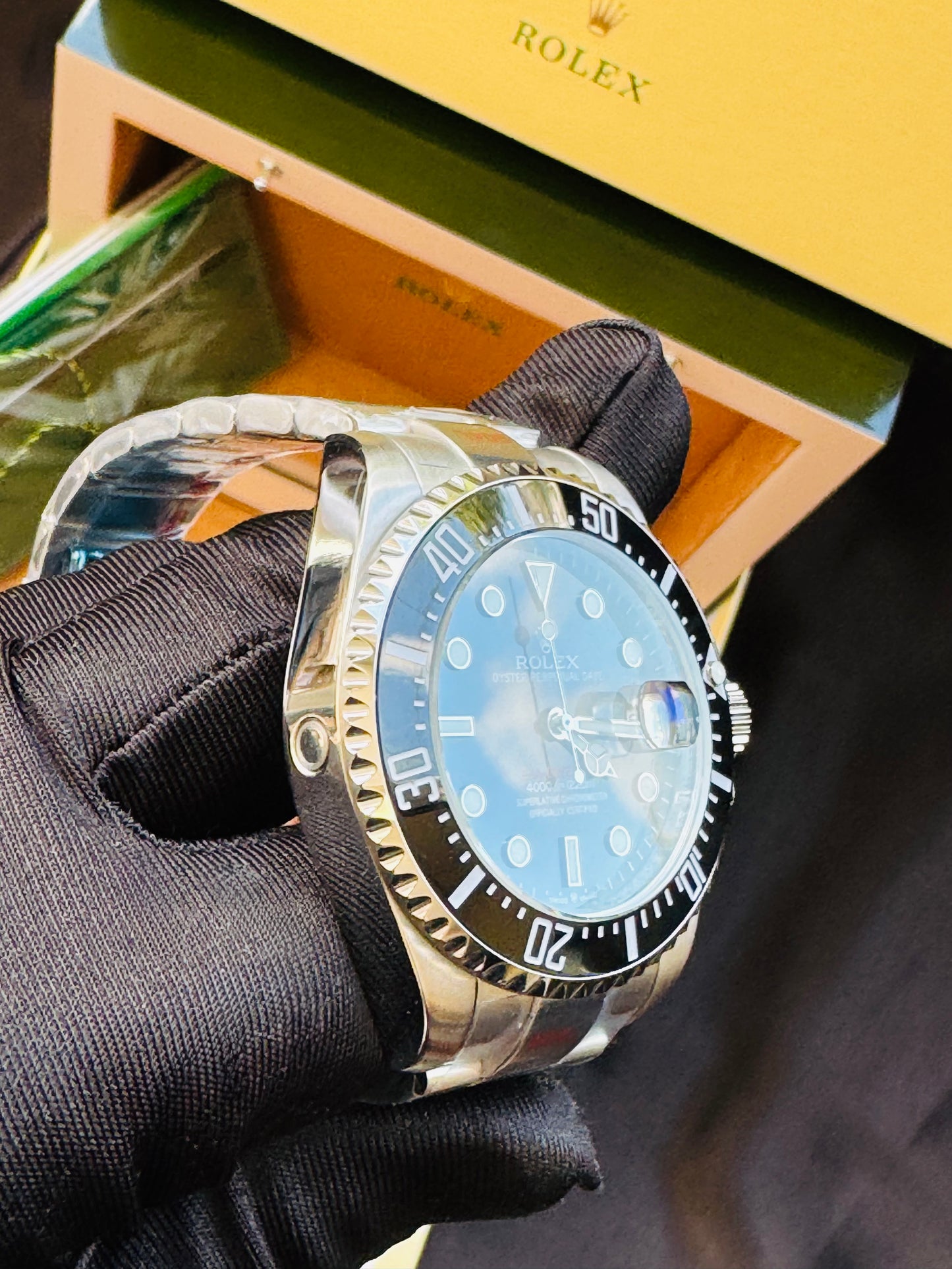 ESPECTACULAR RELOJ ROLEX AUTOMÁTICO SEADWELLER VÁLVULA DE ESCAPE 💨 HERMOSO!!!