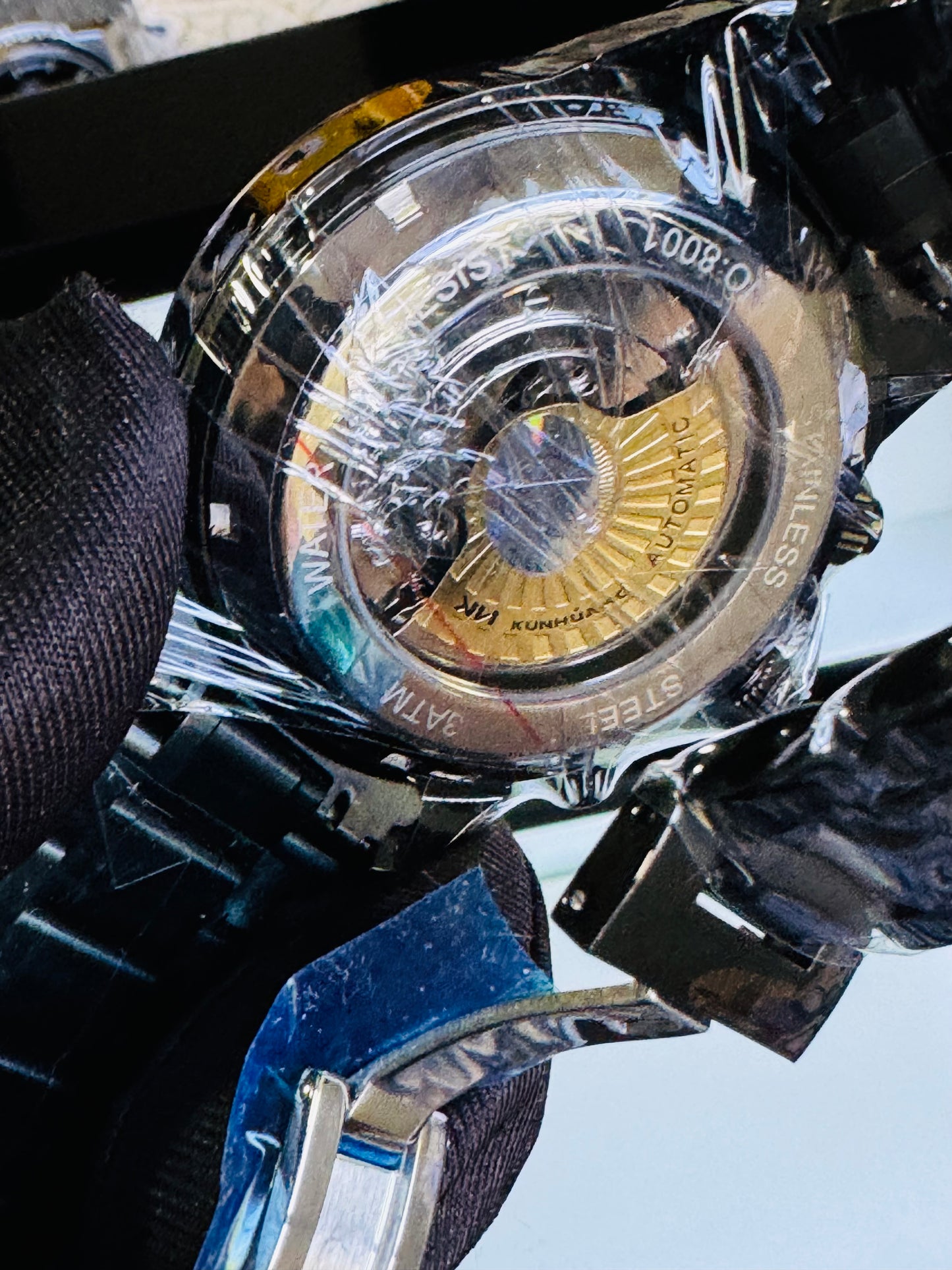 MULTINACIONAL RELOJ AUTOMÁTICO MECÁNICO-CALENDARIO 24 HRS LUNAR-TACÓMETRO-LUMINOSO-VENTANA TOURBILLON- DÍA DE LA SEMANA-CALENDARIO DIAL PEQUEÑO- ETC, ETC!