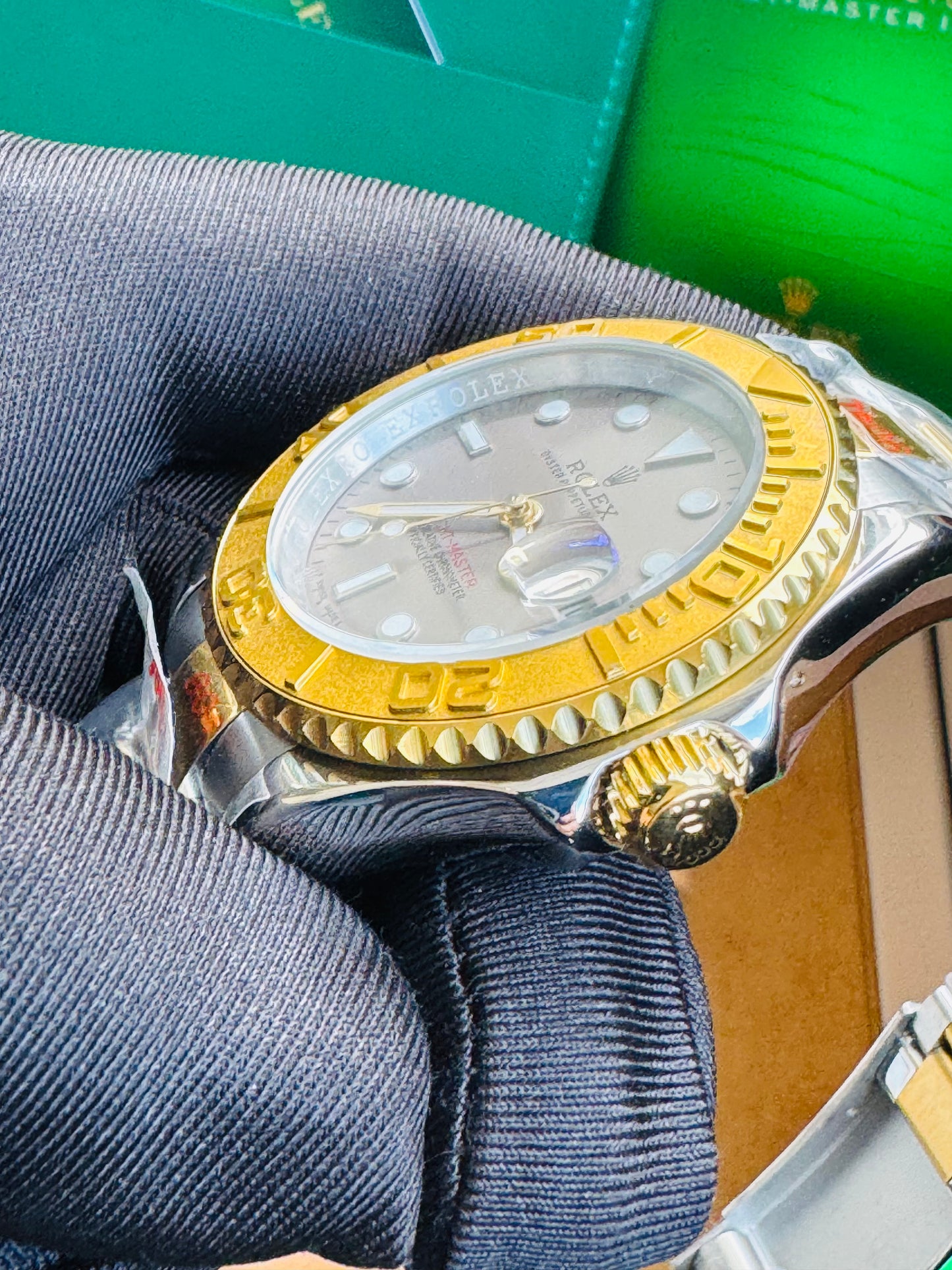 HERMOSO DISEÑO RELOJ AUTOMÁTICO MECÁNICO YACHT MASTER OYSTER PERPETUAL DATE