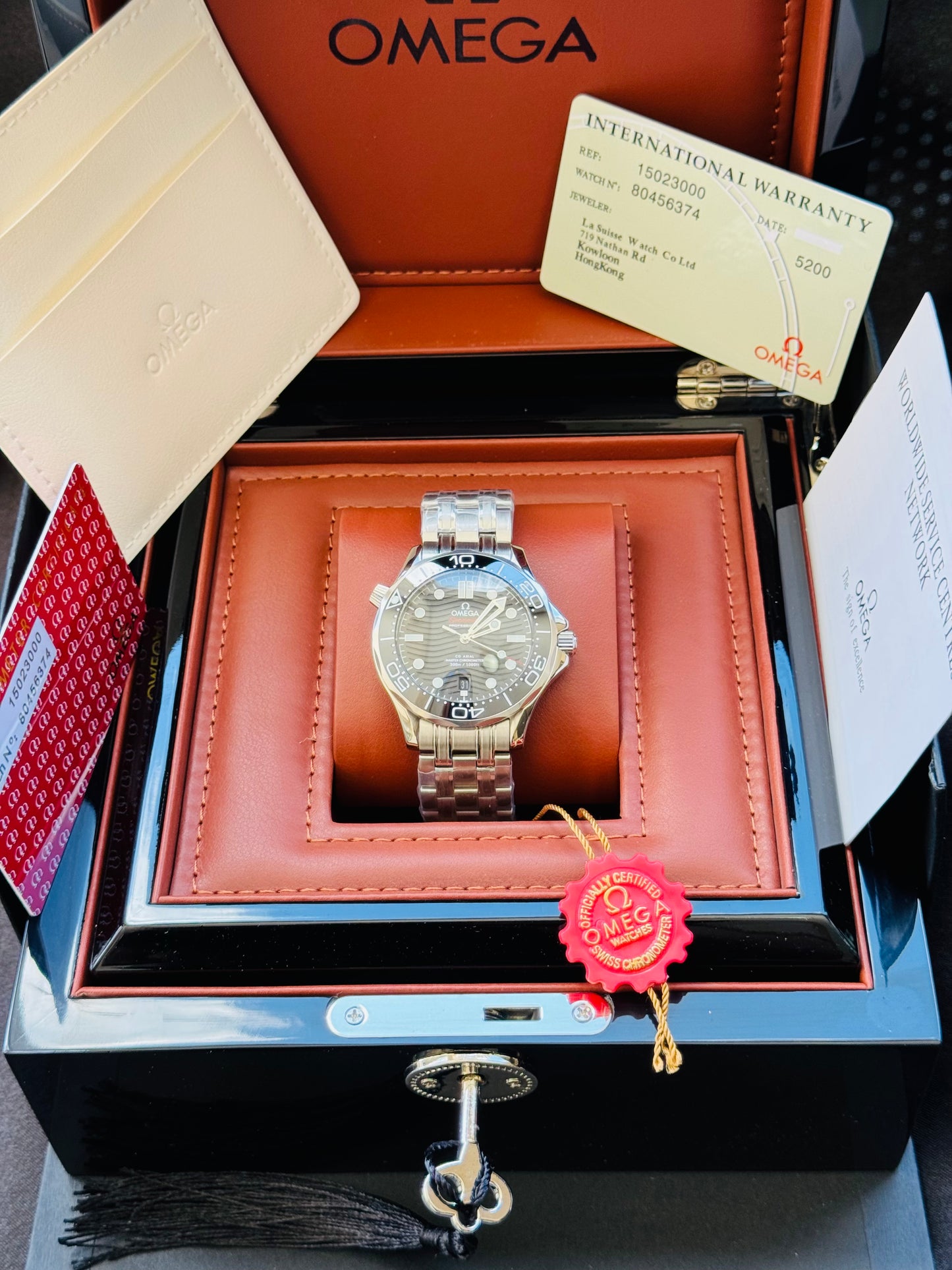 HERMOSO RELOJ AUTOMÁTICO OMEGA SEAMASTER ELEGANTE Y CASUAL!!!
