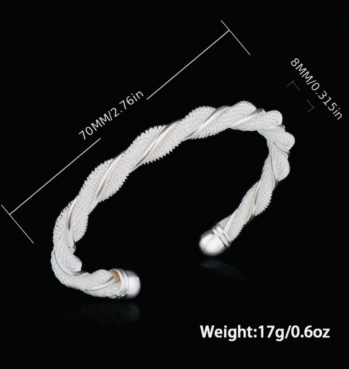 Hermosa Pulsera Unitalla- Unisex- Hipoalergenica Exquisito Acabado!