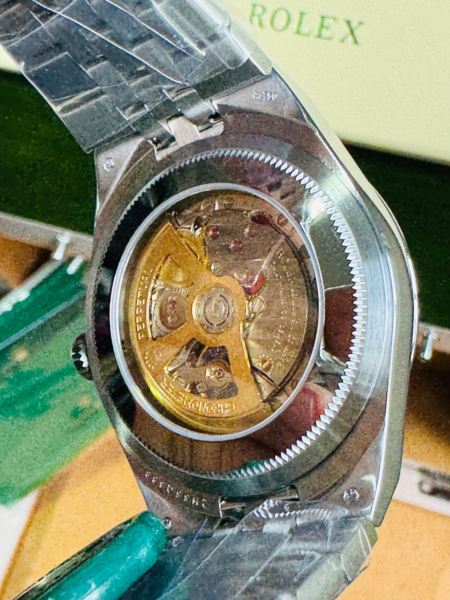 ÚNICO Y EXCLUSIVO RELOJ ROLEX OYSTER PERPETUAL LAND DWELLER- FECHADOR-39 JOYAS 💎 -CRISTAL ZAFIRO- ULTIMO MODELO Y DISEÑO! MÁXIMA ELEGANCIA!!!