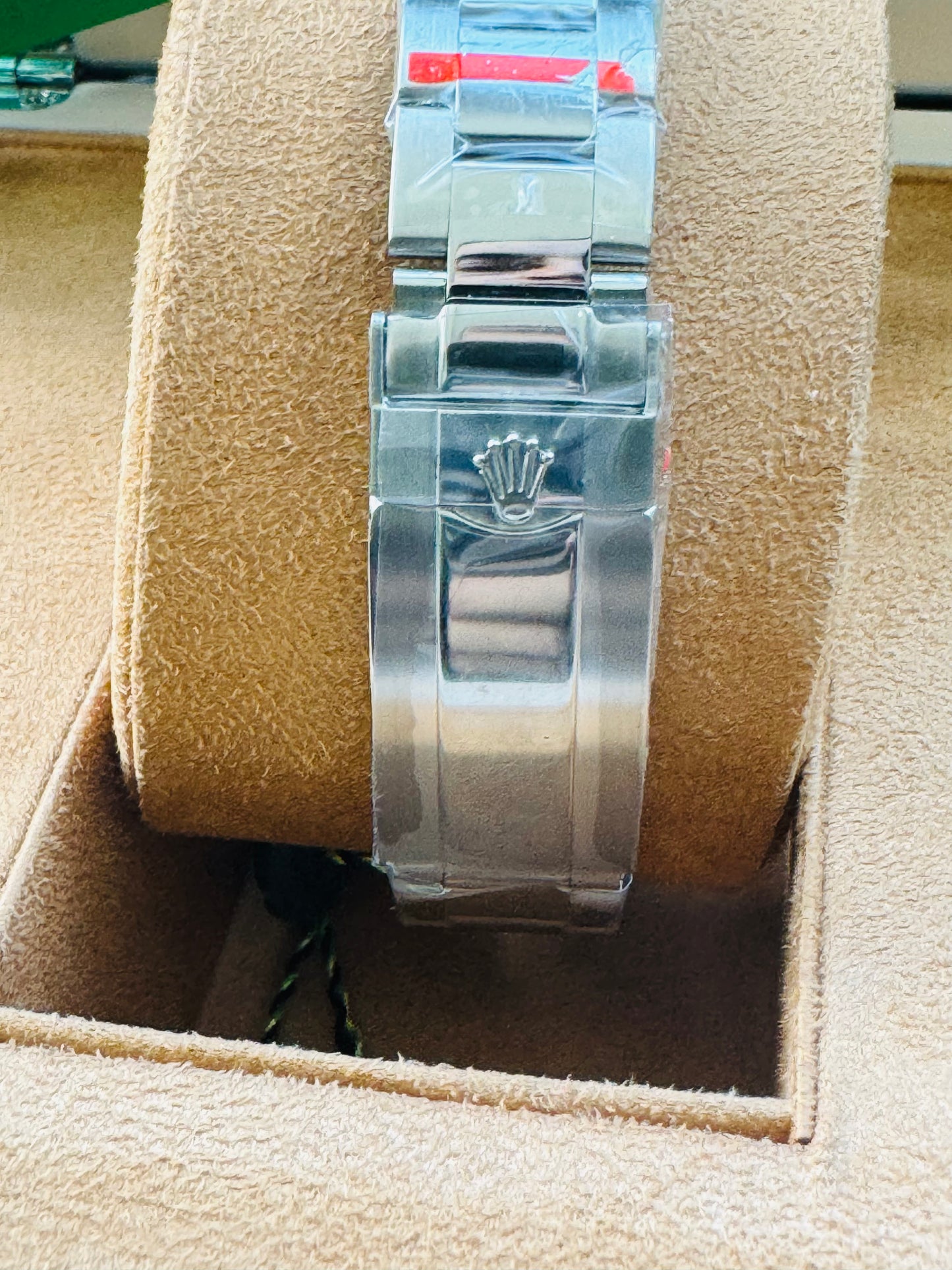 Hermoso Reloj DAYTONA Automático Mecánico Tono Oro Blanco-Máxima Elegancia!