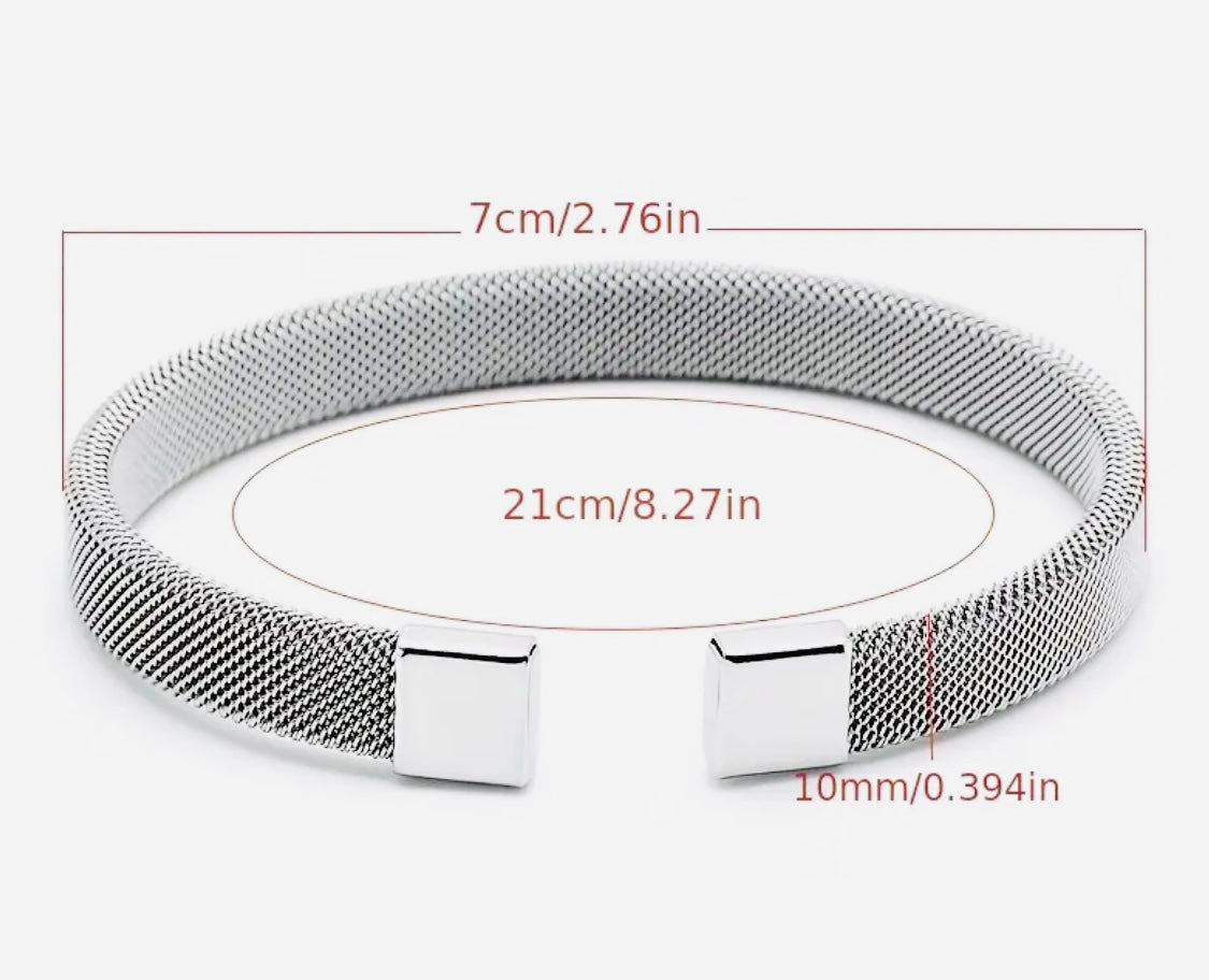 Moderno Brazalete Unitalla- Unisex- Hipoalergenico Ideal para Regalo 🎁