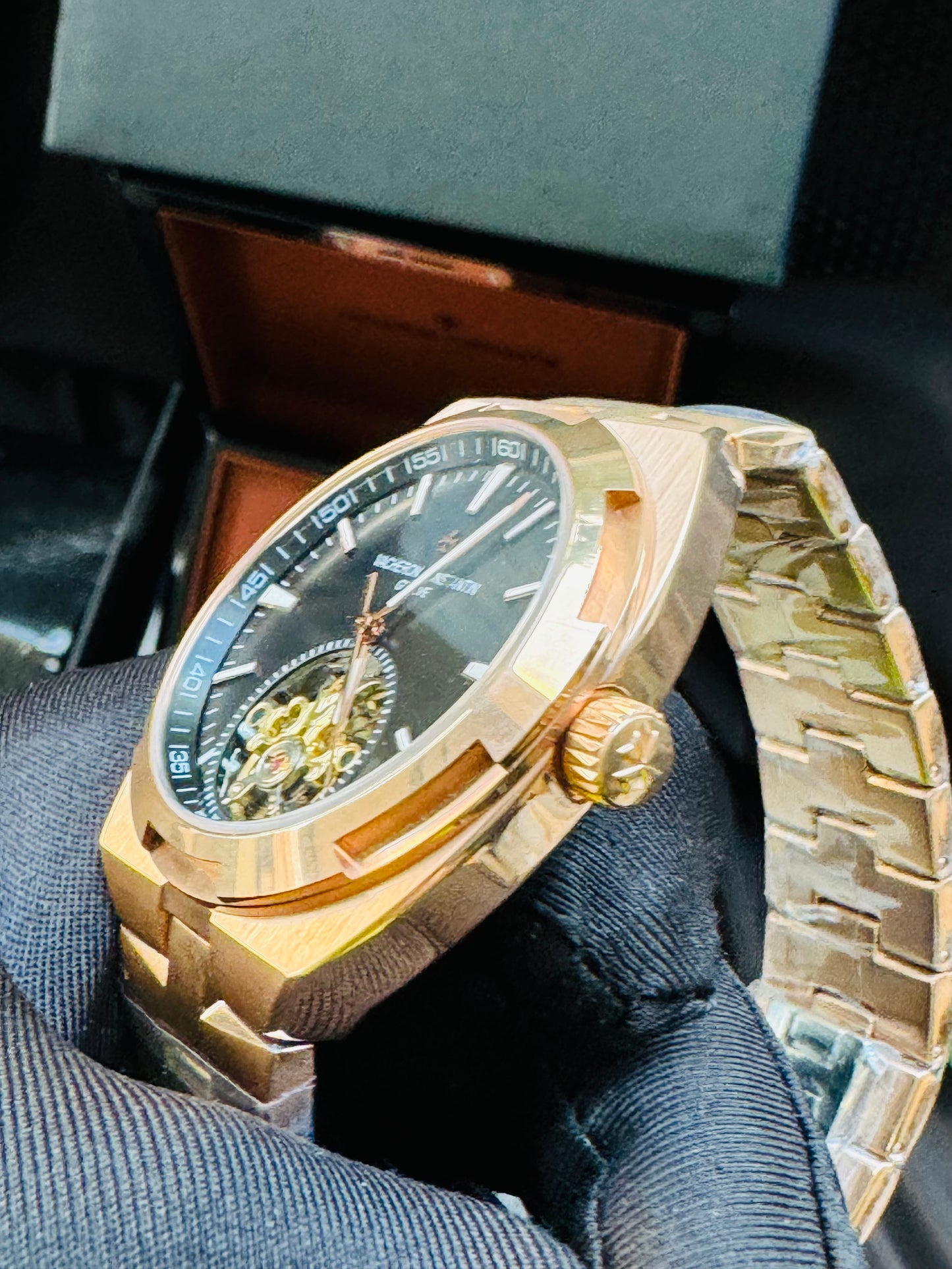 ELEGANTE Y SOFISTICADO DISEÑO RELOJ AUTOMÁTICO VACHERON CONSTANTINE