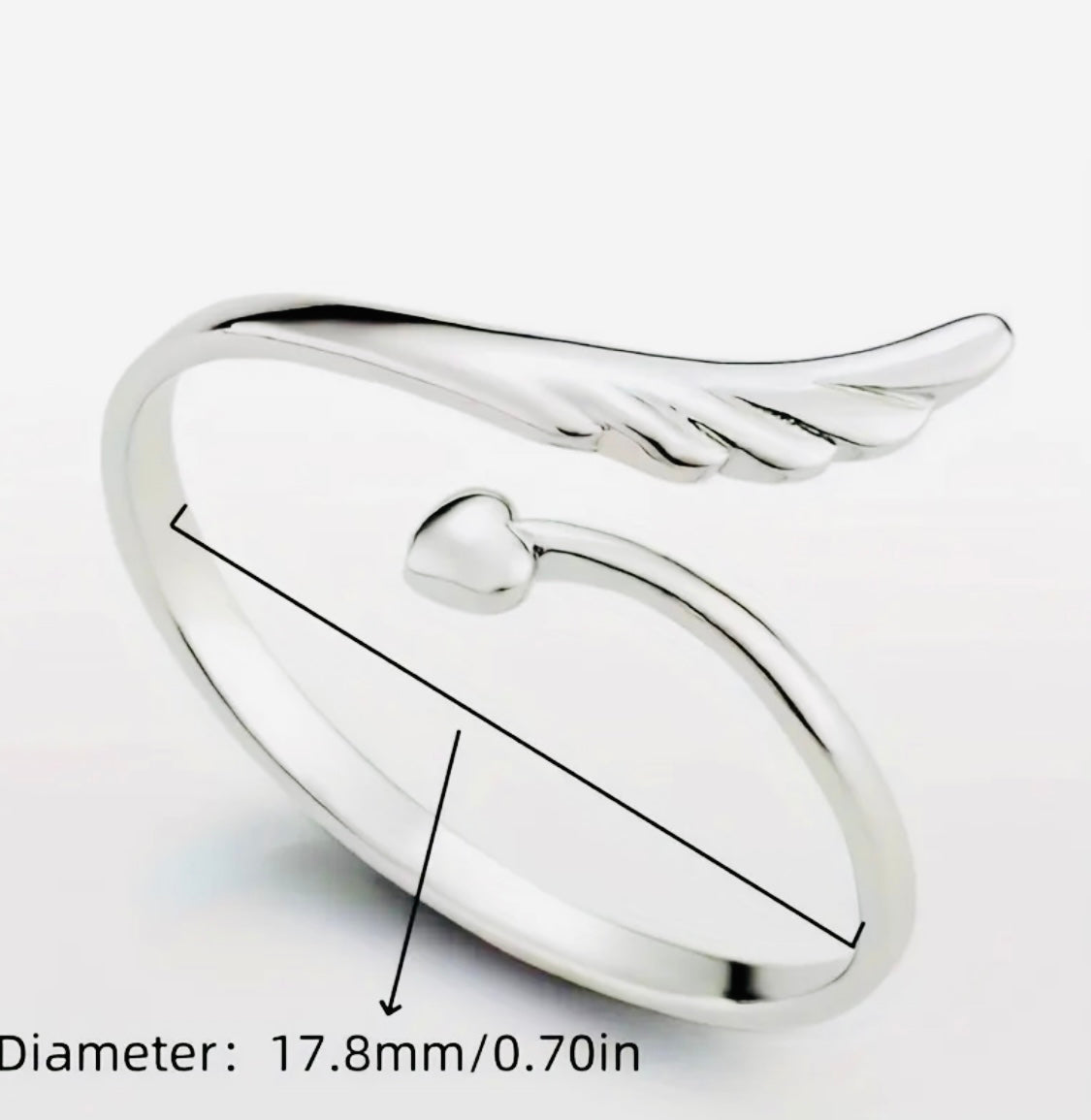 Hermoso Anillo de Plata 925 Unitalla- Unisex- Hipoalergenico- Perfecto para Regalo!
