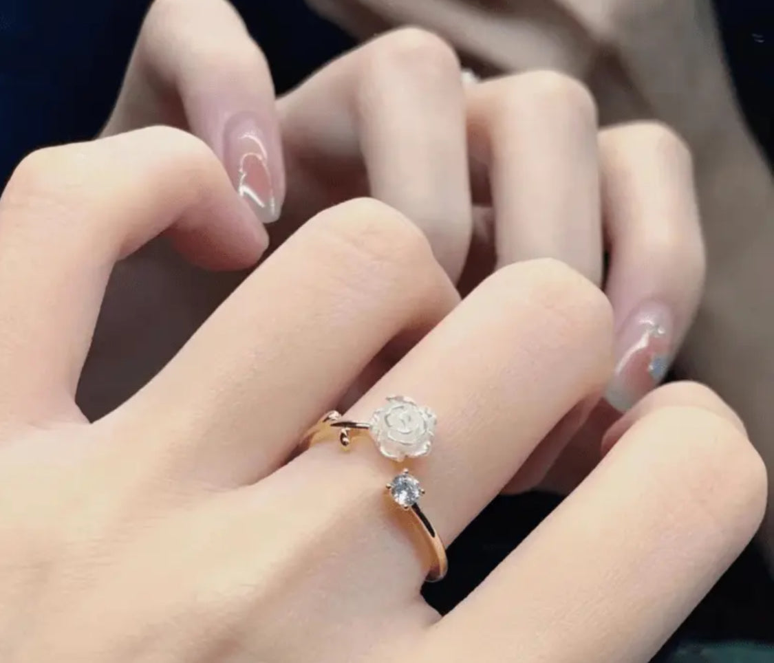 Hermoso Anillo Unitalla Hipoalergenico Ajustable Perfecto para Regalo