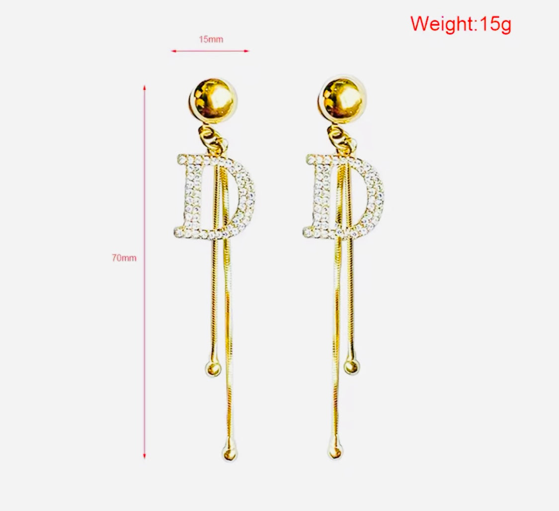 Elegantes Pendientes Excelentes Acabados y Calidad- Perfecto para 🎁 Regalo!